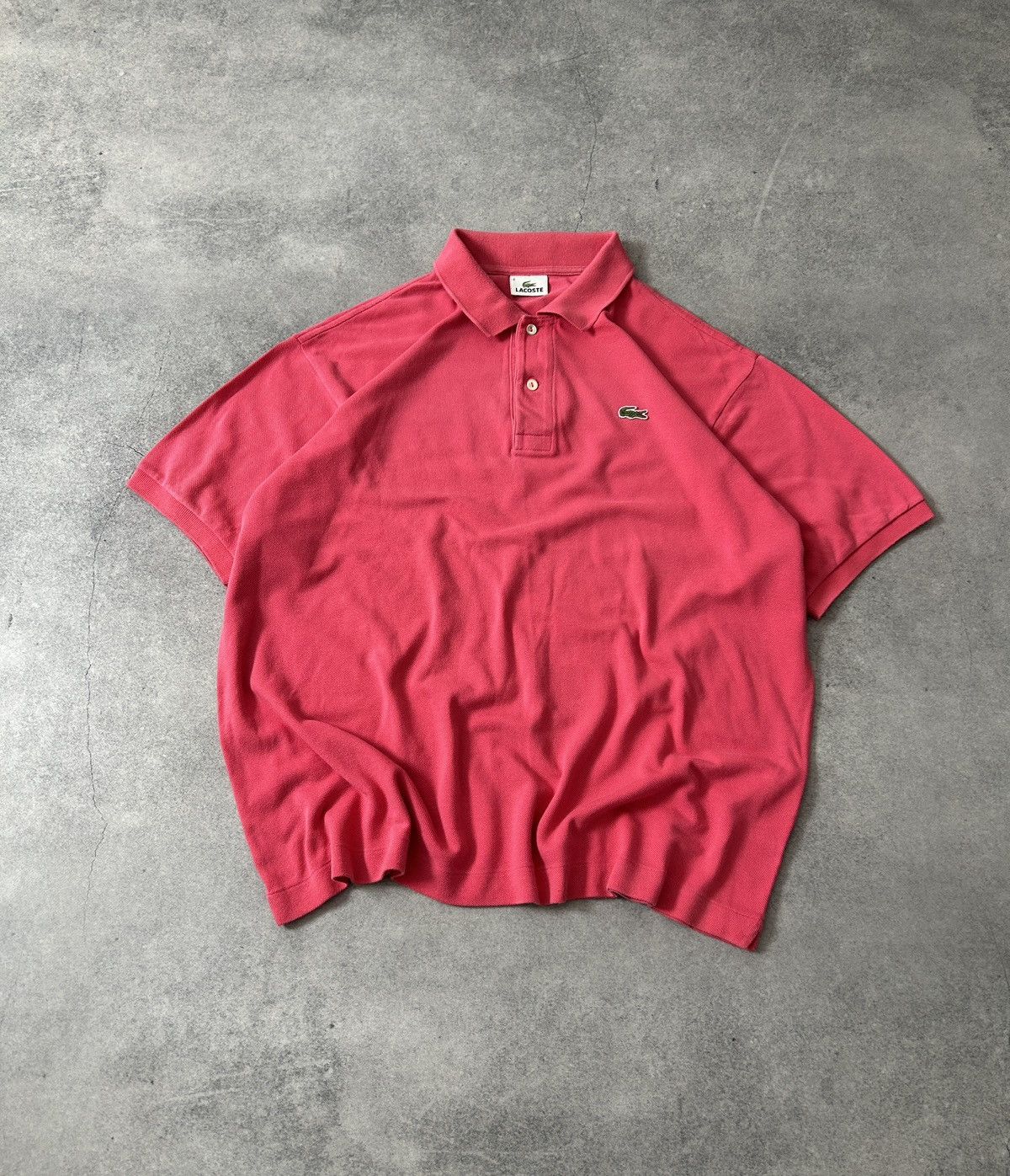 Lacoste × Vintage Vintage Lacoste pink polos shirts mens 🩷 Size US L / EU 52-54 / 3 - 1 Thumbnail