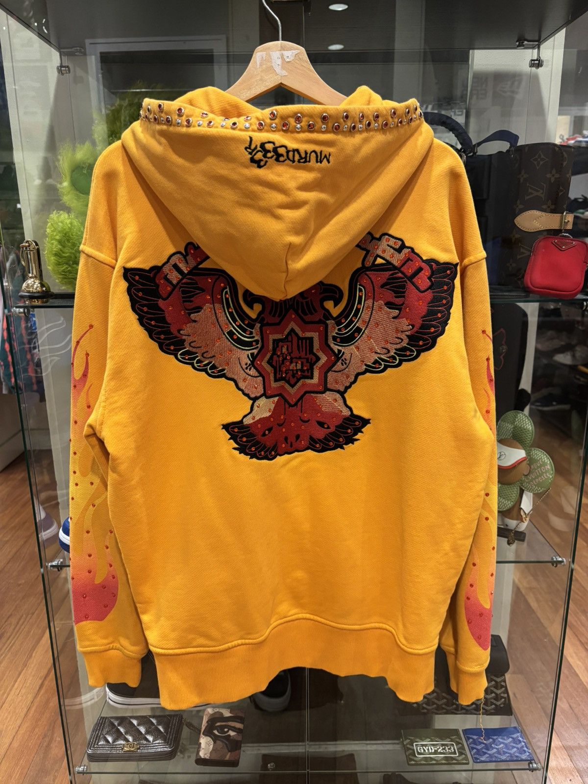 murd333r.fm Murd333r.FM CHOPP3R Hoodie Orange Size US L / EU 52-54 / 3 - 2 Thumbnail