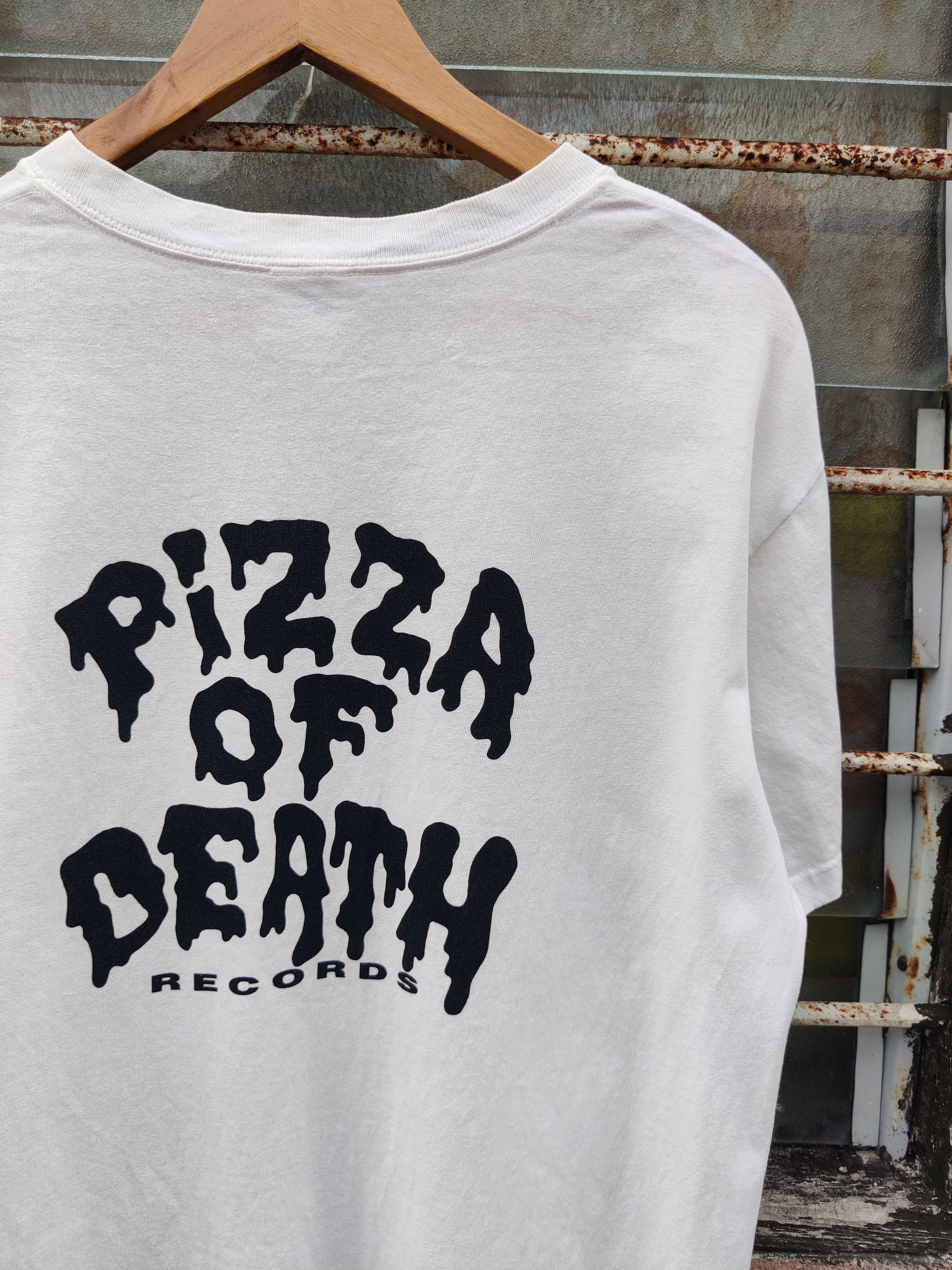 Band Tees Vintage Pizza Of Death Punk Record Label Shirt Size US M / EU 48-50 / 2 - 3 Thumbnail