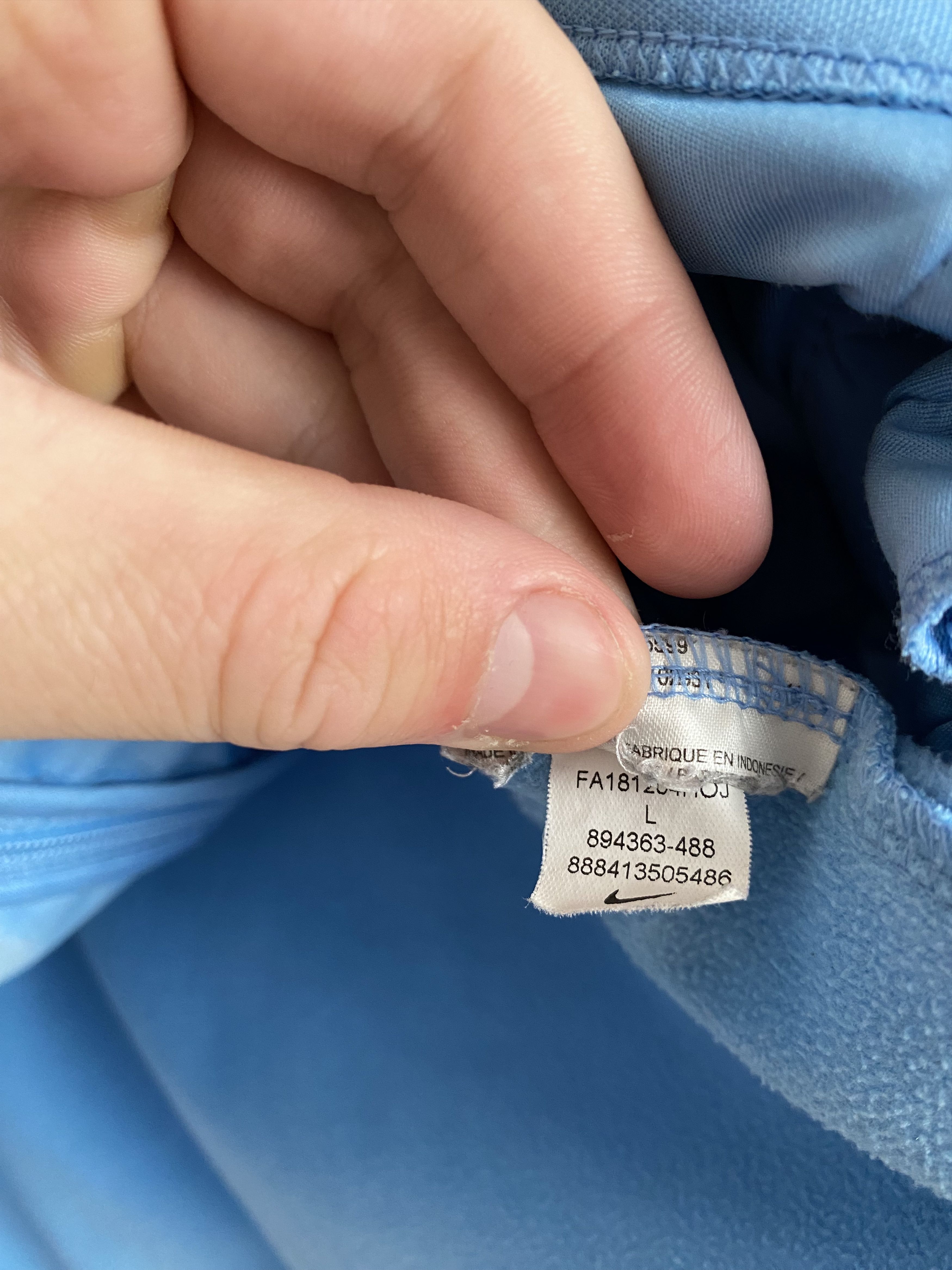 Nike Manchester city nike training zip hoodie 2018 2019 Size US L / EU 52-54 / 3 - 4 Thumbnail