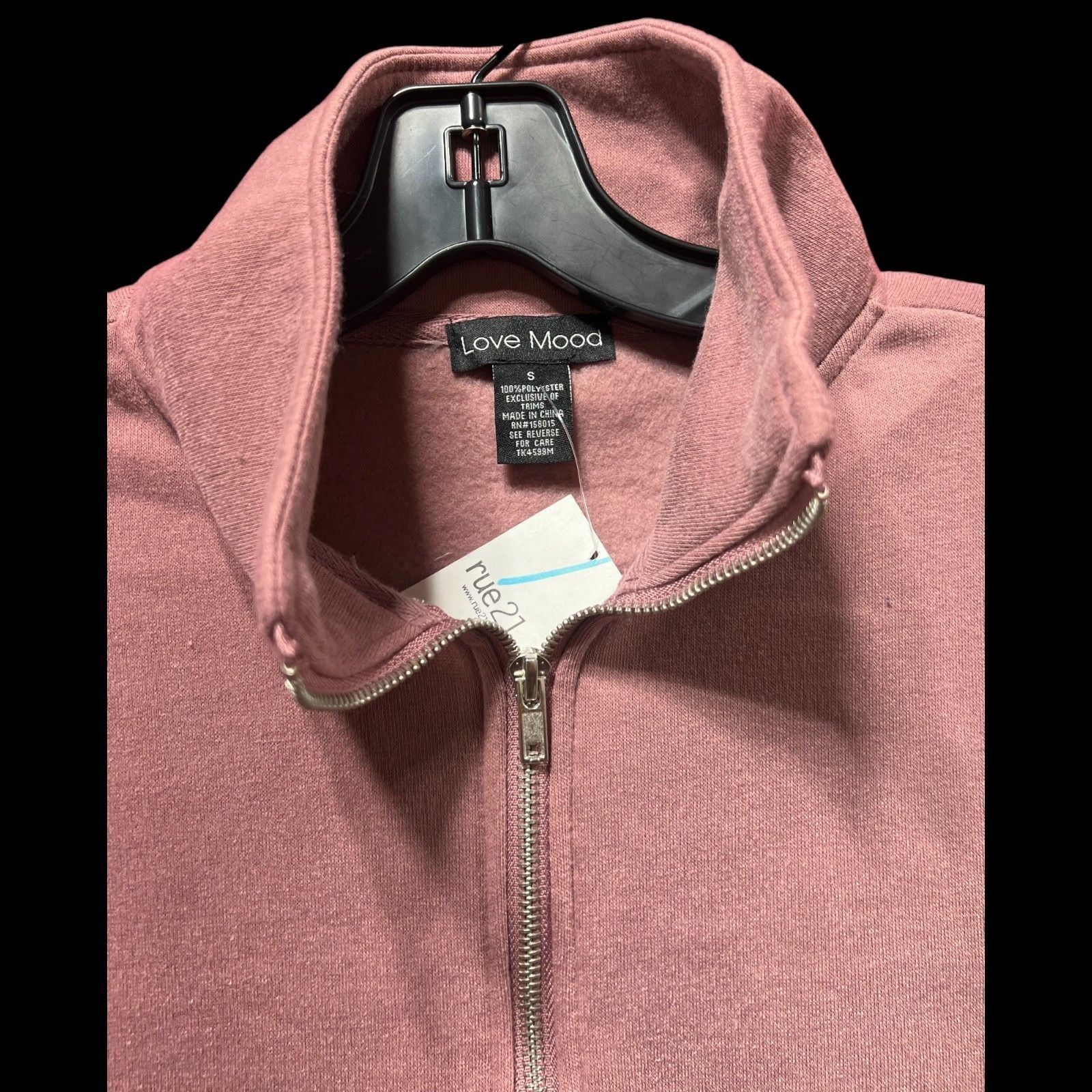 Other Love Mood - Women's Long Sleeve Sweatshirt With Kangaroo Poc Size S / US 4 / IT 40 - 10 Thumbnail