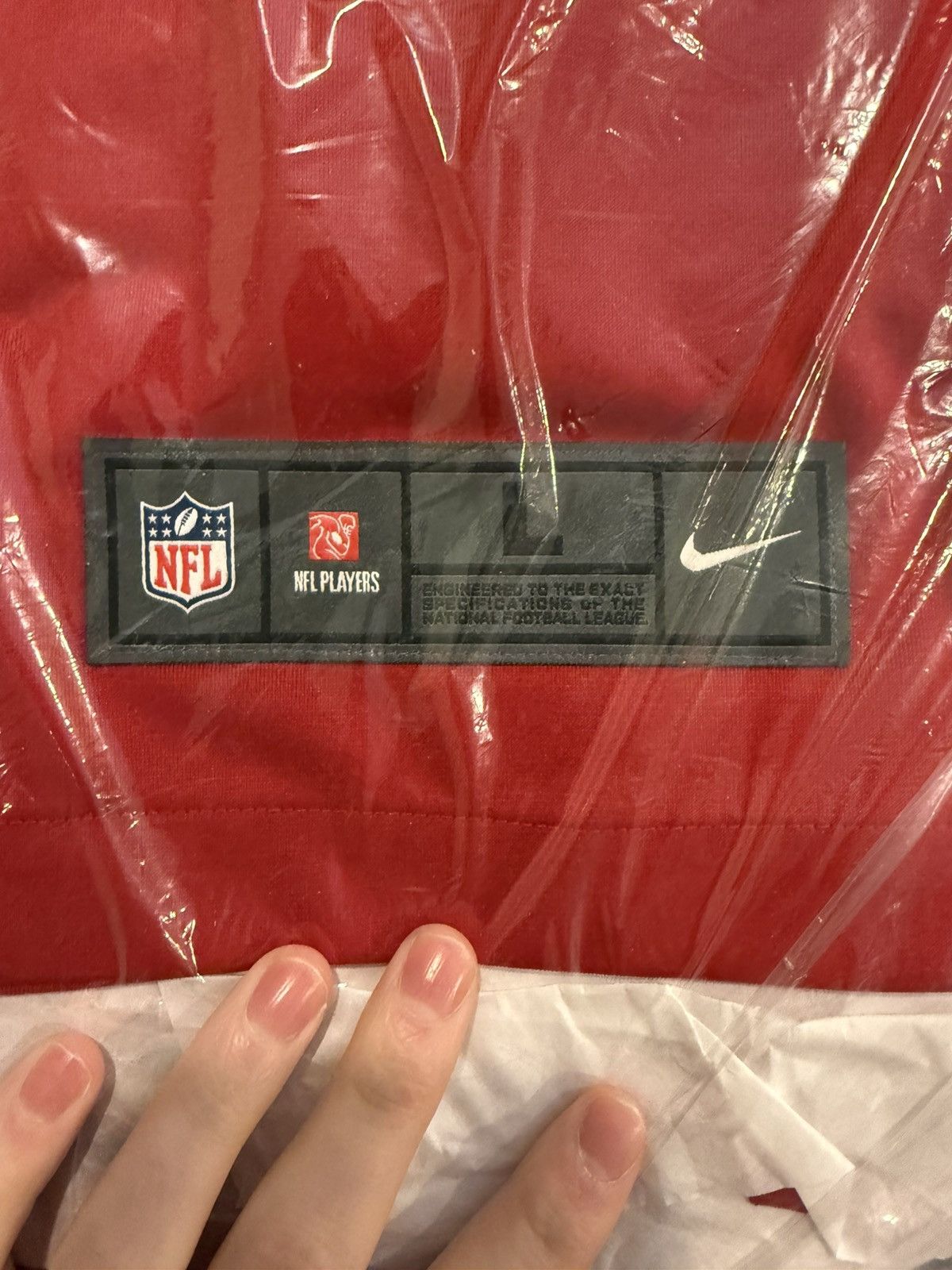 NFL Nike Tom Brady Buccaneers Super Bowl LV Game Jersey Large Size US L / EU 52-54 / 3 - 5 Thumbnail
