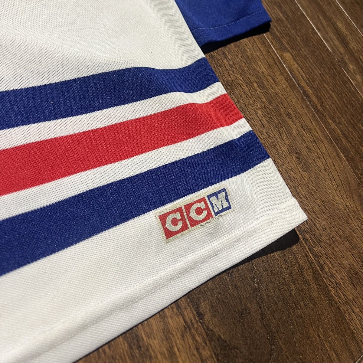 Ccm × NHL × Vintage vintage split gretzky new york rangers jersey Size US L / EU 52-54 / 3 - 6 Thumbnail
