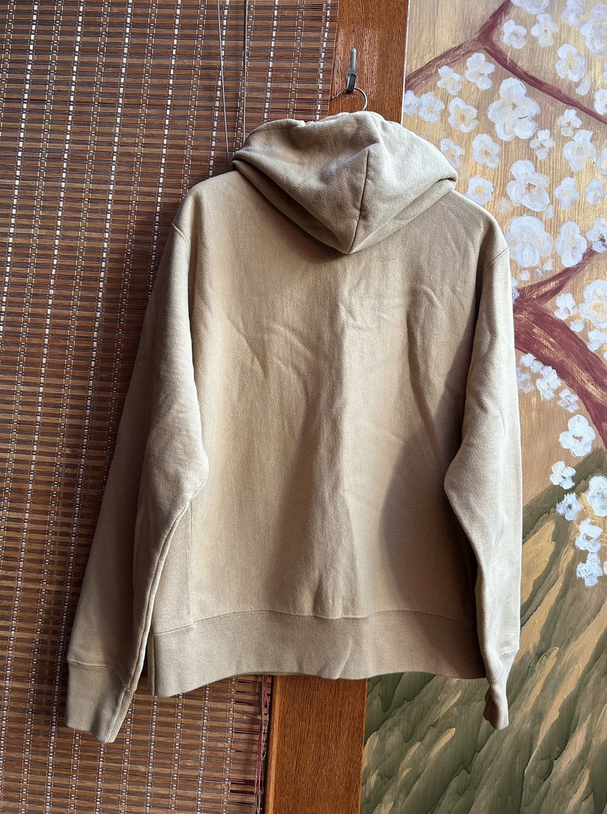 Champion Champion Reverse Weave Beige Hoodie Size M Style GF68 Size US M / EU 48-50 / 2 - 2 Thumbnail