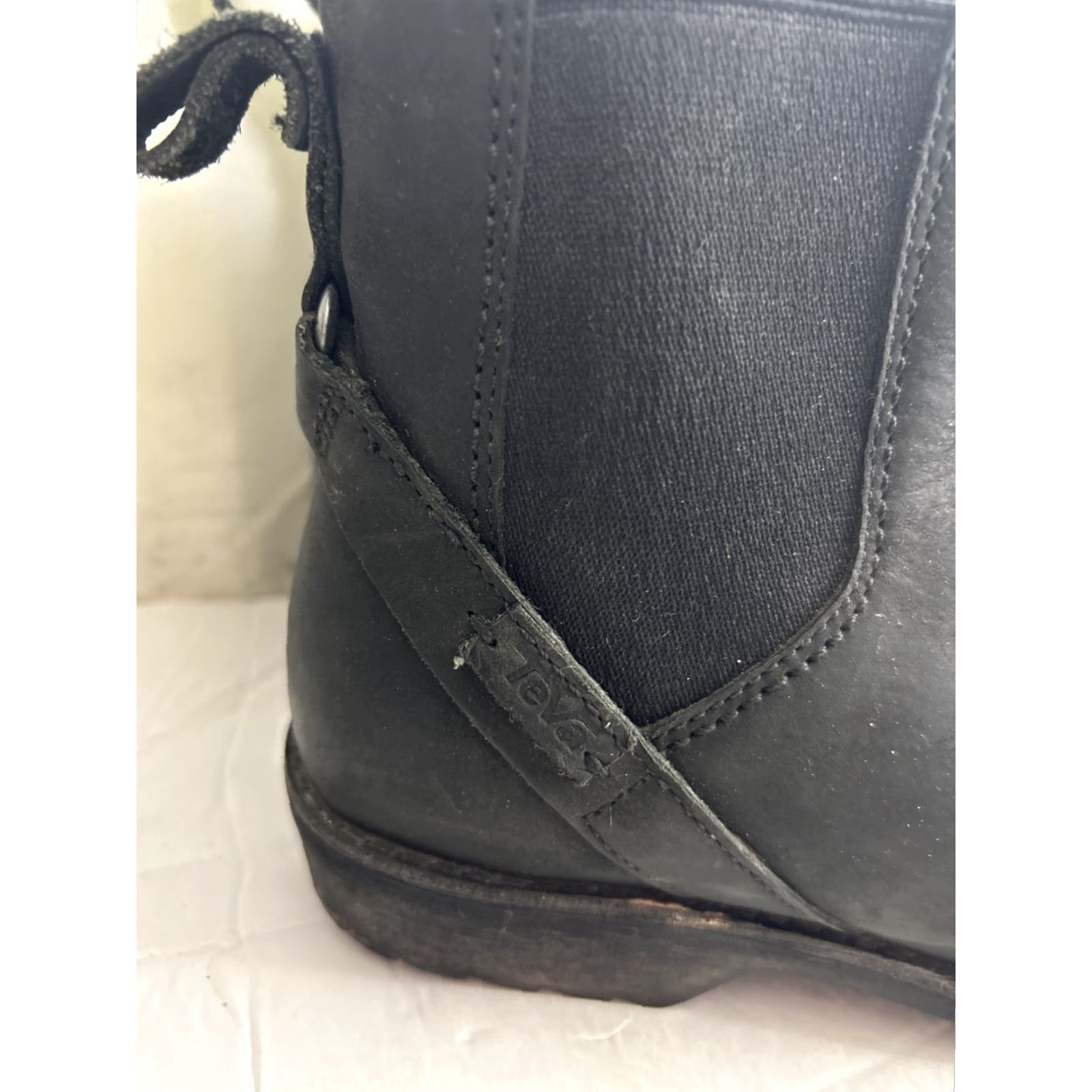 Teva TEVA Chelsea Waterproof Booties Women's 7 Black Round Toe Slip On Ankle Bootie Size US 7 / IT 37 - 5 Thumbnail