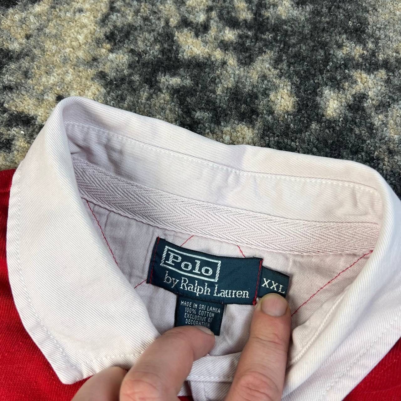 Polo Ralph Lauren Polo Ralph Lauren Luxury Big Logo Rugby Long Sleeve Size US XXL / EU 58 / 5 - 5 Thumbnail
