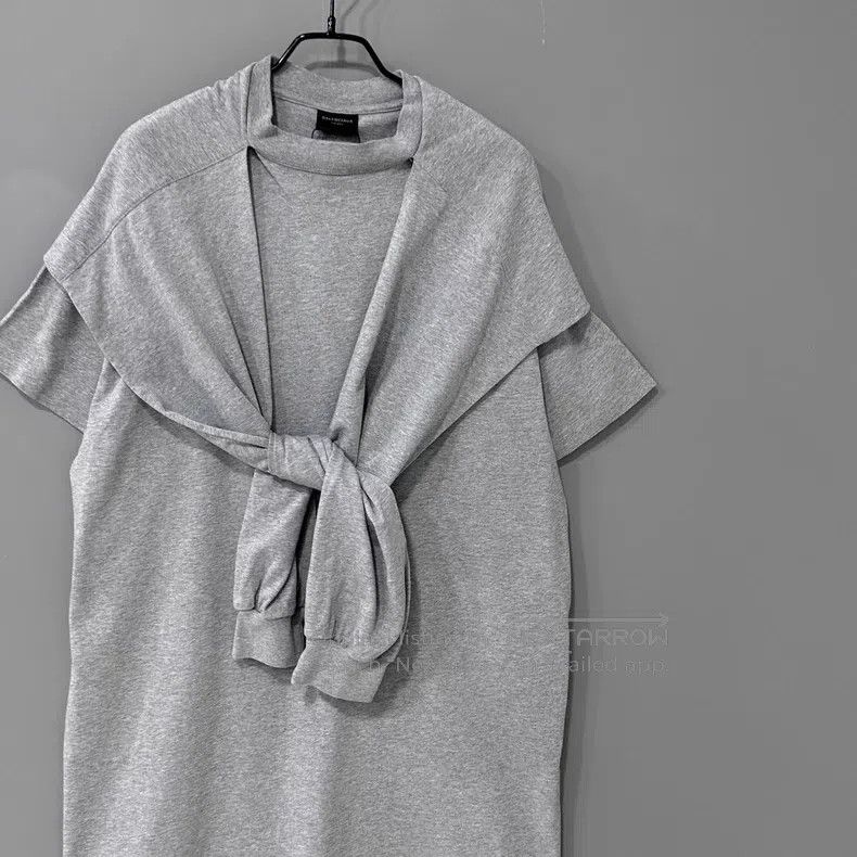 Balenciaga Balenciaga Layered hooded short sleeve Size US S / EU 44-46 / 1 - 2 Thumbnail