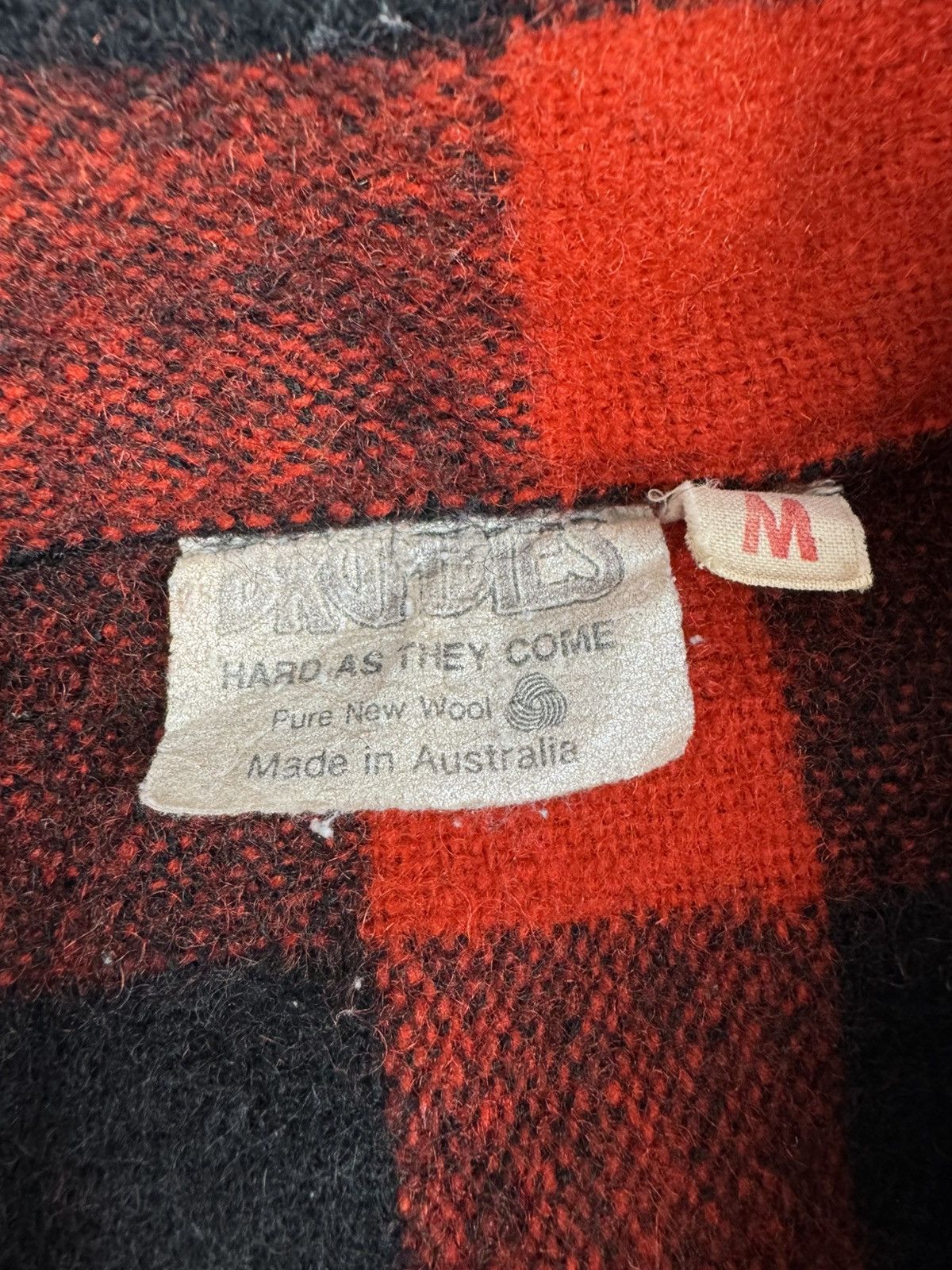 Vintage Vintage 70s Brumdies heavy wool buffalo plaid flannel shirt Size US M / EU 48-50 / 2 - 11 Thumbnail