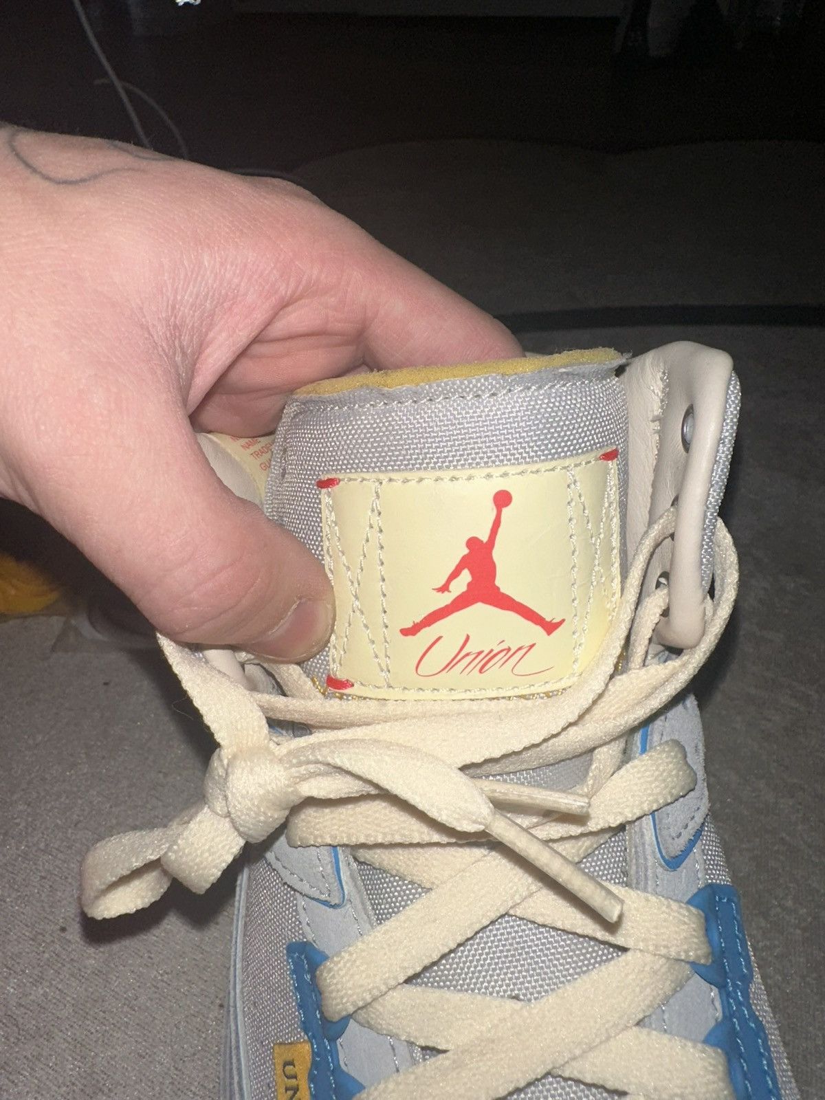 Jordan Brand × Union LA Jordan 2 Retro SP Union LA Grey Fog Size US 8.5 / EU 41-42 - 10 Thumbnail