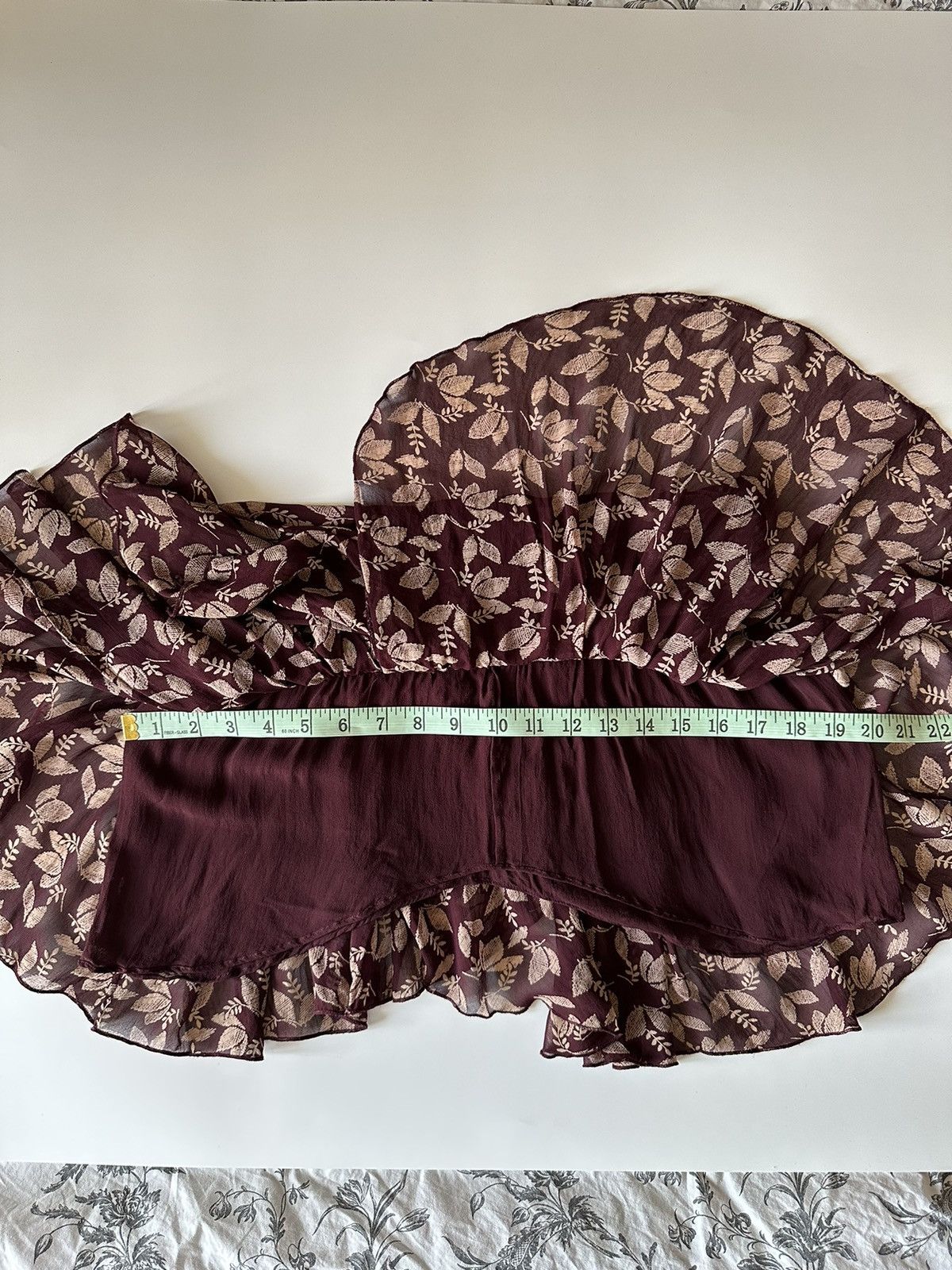 Isabel Marant Etoile Isabel Marant Etolie mini skirt Burgundy size 38 Size 26" / US 2 / IT 38 - 19 Thumbnail