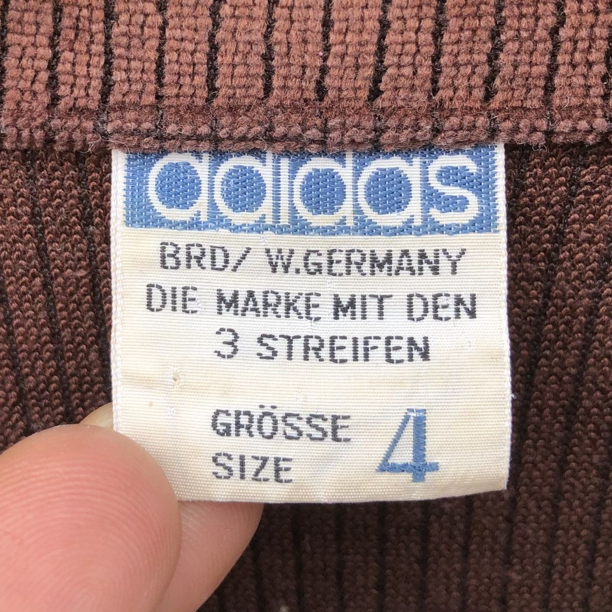 Adidas 🔥RARE VTG ADIDAS W/GERMANY 80S VELVET CORDUROY JACKETS Size US M / EU 48-50 / 2 - 16 Thumbnail