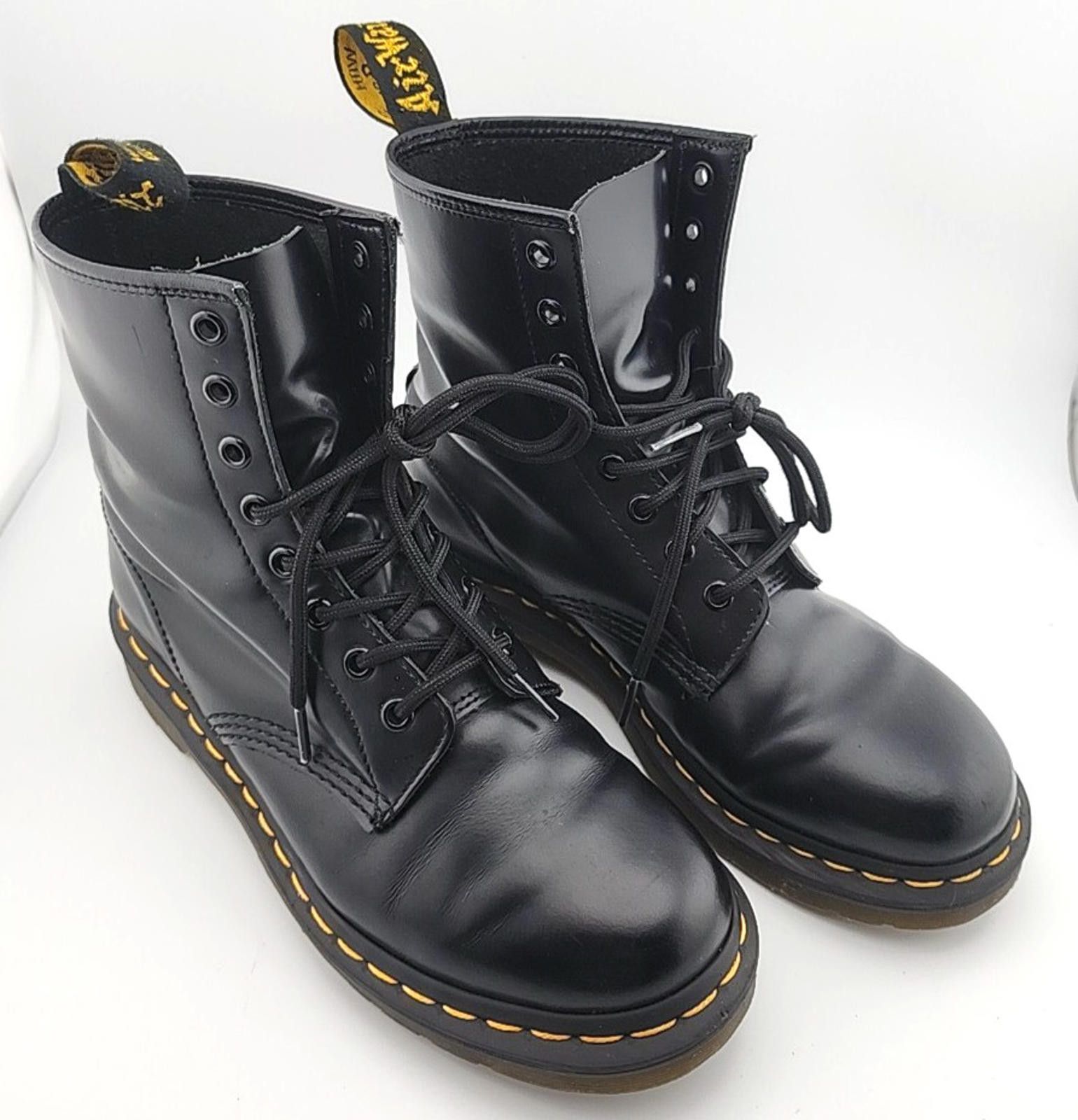 Dr. Martens Dr. Martens W Nappa Leather Boots Black Women’s Size 8 Size US 8 / IT 38 - 2 Thumbnail