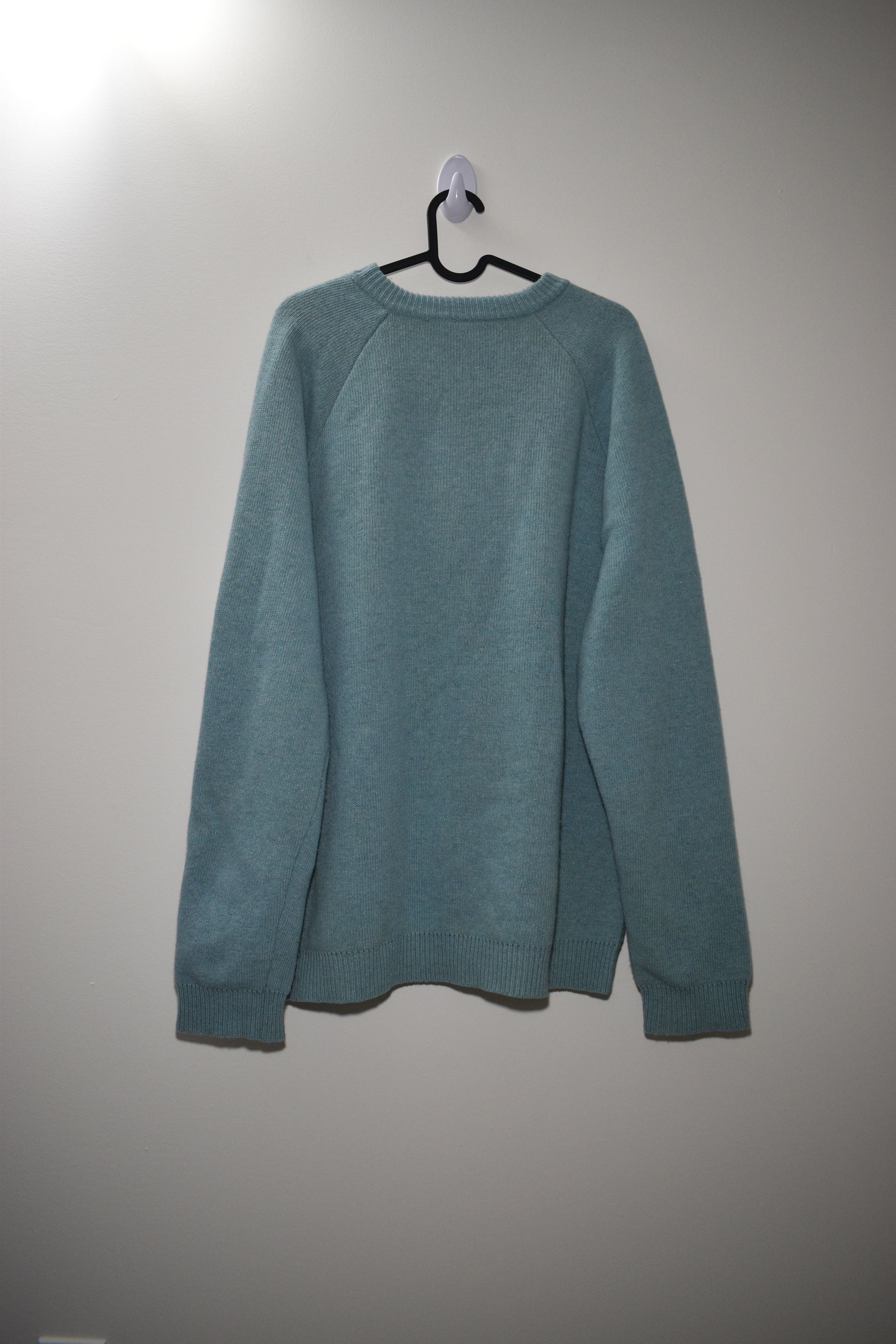 Raf Simons Raf Simons AW04/05 Waves Exiles Everywhere We Go Knit Mint Size US M / EU 48-50 / 2 - 3 Thumbnail