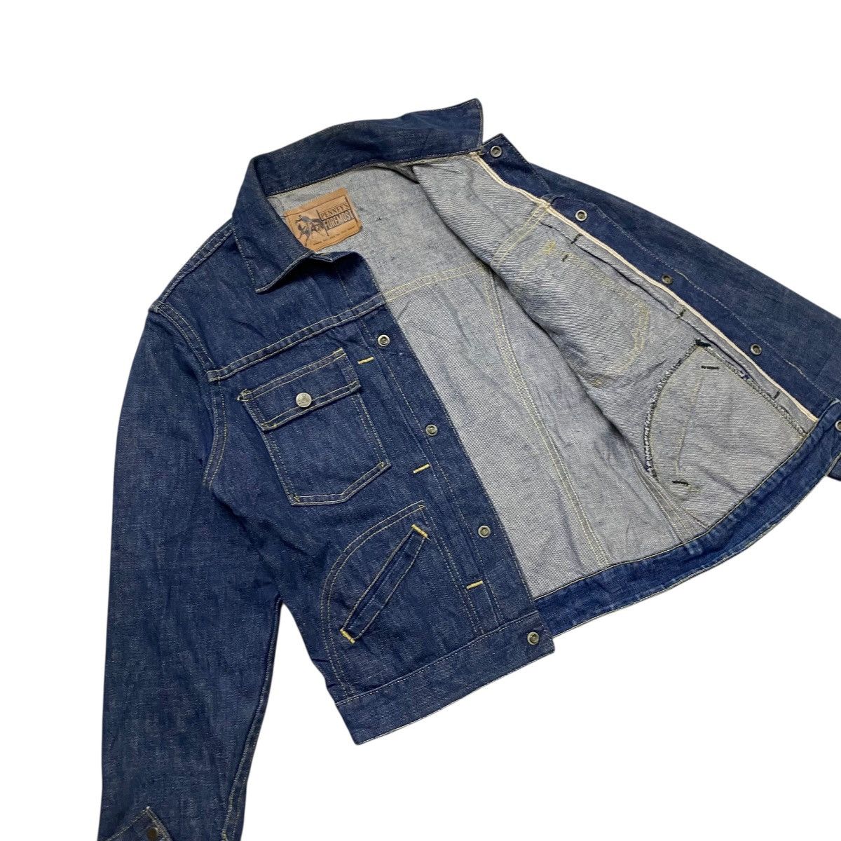JCPenney Vintage 50s Jc Penney selvedge denim jacket Size US S / EU 44-46 / 1 - 5 Thumbnail