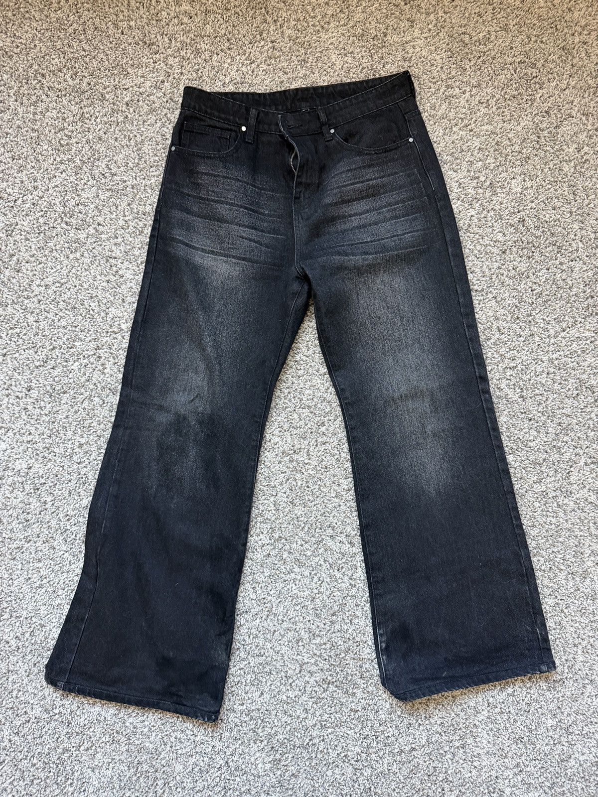 basketcase gallery Basletcase Gallery Flare Denim Blk 34 Size US 34 / EU 50 - 1 Thumbnail