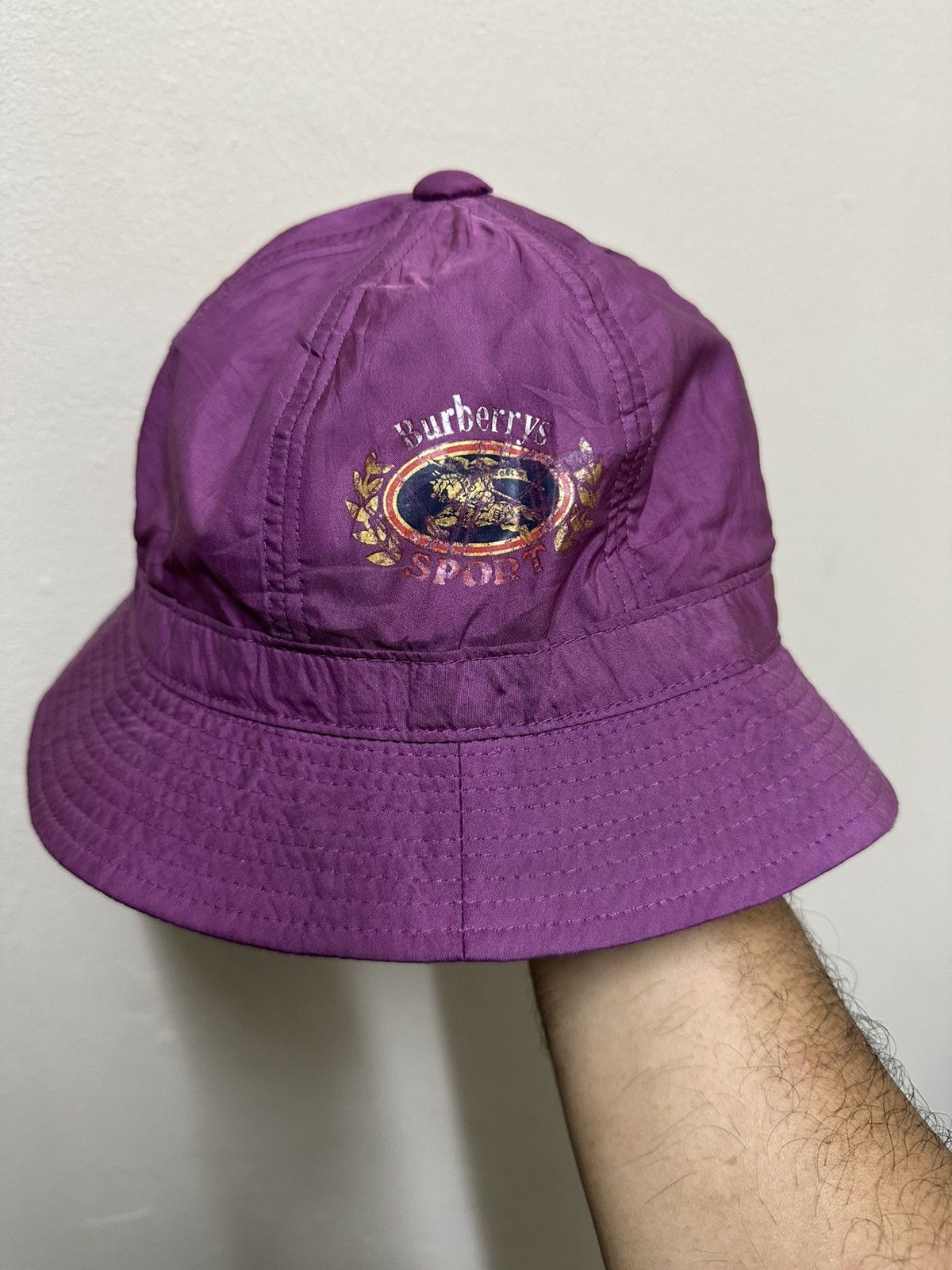 Burberry 90’s Burberrys Sports Bucket Hat Size ONE SIZE - 1 Thumbnail