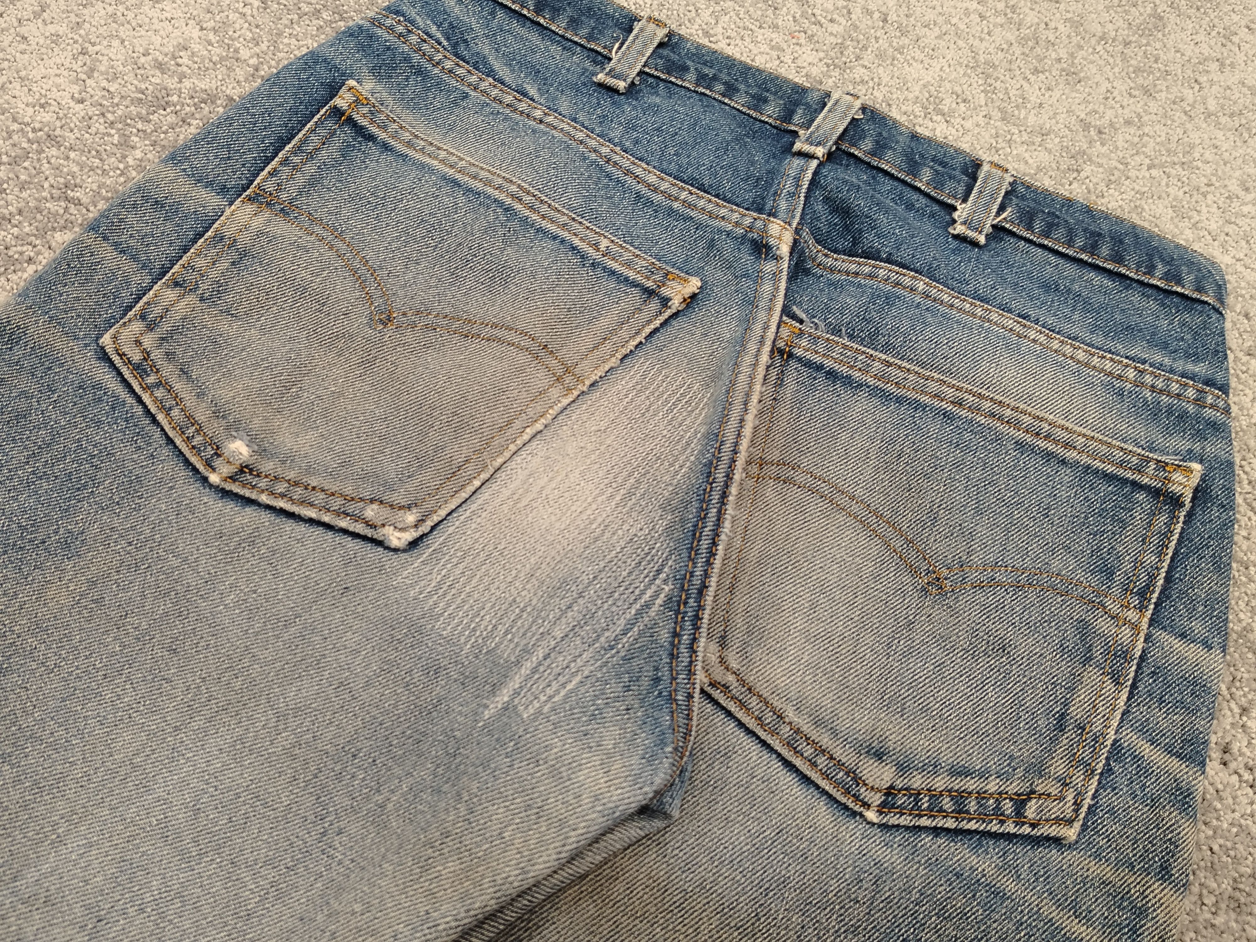 Levi's Levis 646 Jeans Flare Bell Bottom Vintage Size US 28 / EU 44 - 21 Thumbnail