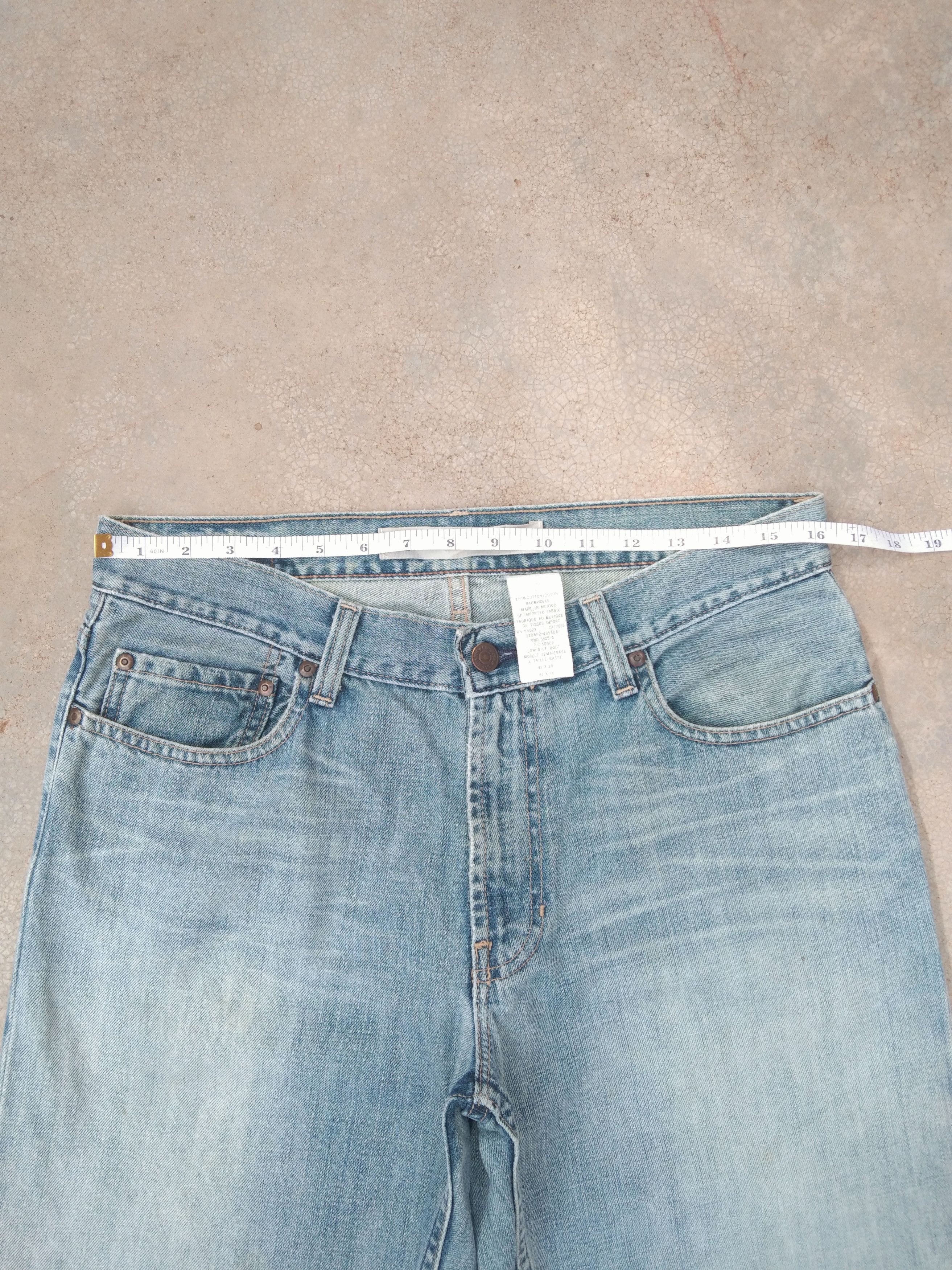 Japanese Brand Vintage Gap Boot Cut Faded Blue Flared Jeans 32x30 Size US 32 / EU 48 - 5 Thumbnail