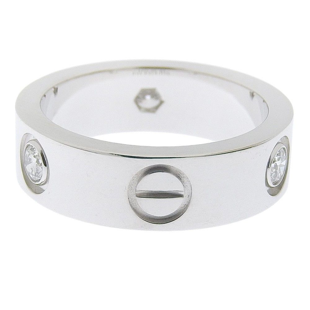 Cartier Cartier Love Band Ring 18K White Gold Size ONE SIZE - 1 Thumbnail