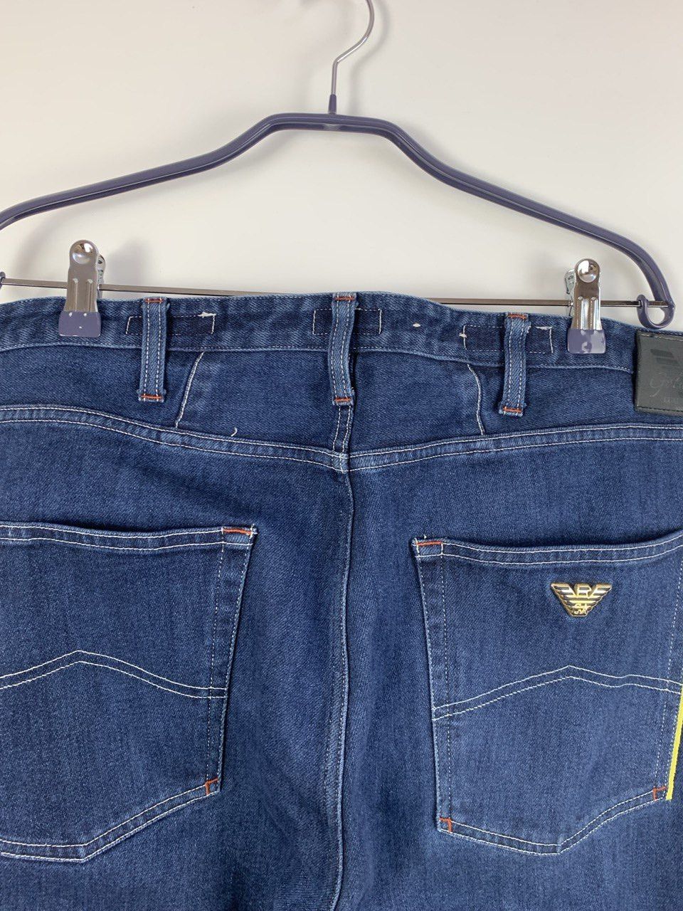 Armani Armani Jeans blue denim Italy 42 Size US 42 / EU 58 - 9 Thumbnail