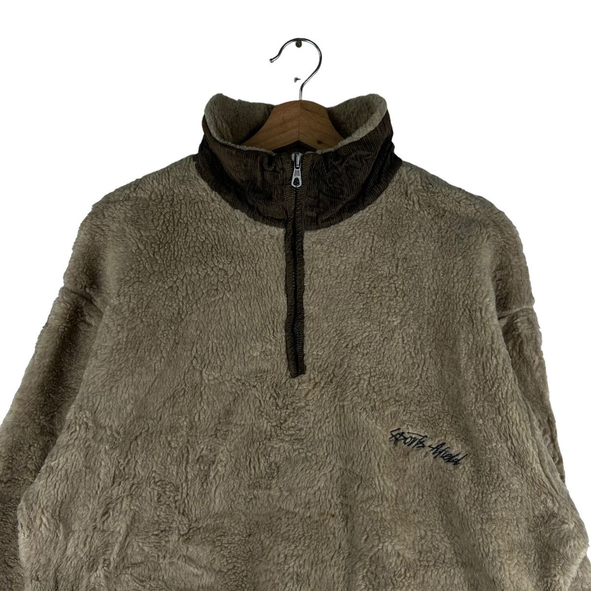 Japanese Brand × Vintage 🔥VINTAGE FLEECE JACKET PULL OVER SPORTS MIELD ITALY Size US M / EU 48-50 / 2 - 3 Thumbnail