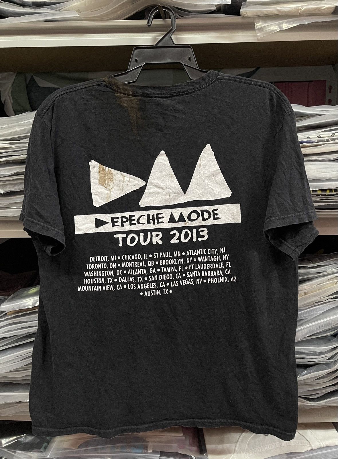 Band Tees Vintage Depeche Mode🔥🔥🔥 Size US L / EU 52-54 / 3 - 3 Thumbnail