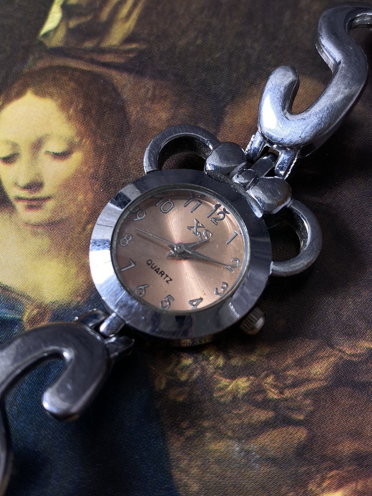 Jewelry Vintage Watch with Unique Bracelet Size ONE SIZE - 4 Thumbnail