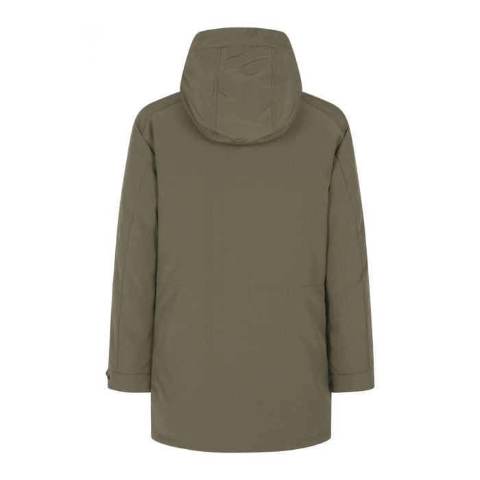 Moncler o1s22i1n1124 Reversible Long Down Jacket in Khaki Size US XL / EU 56 / 4 - 2 Thumbnail