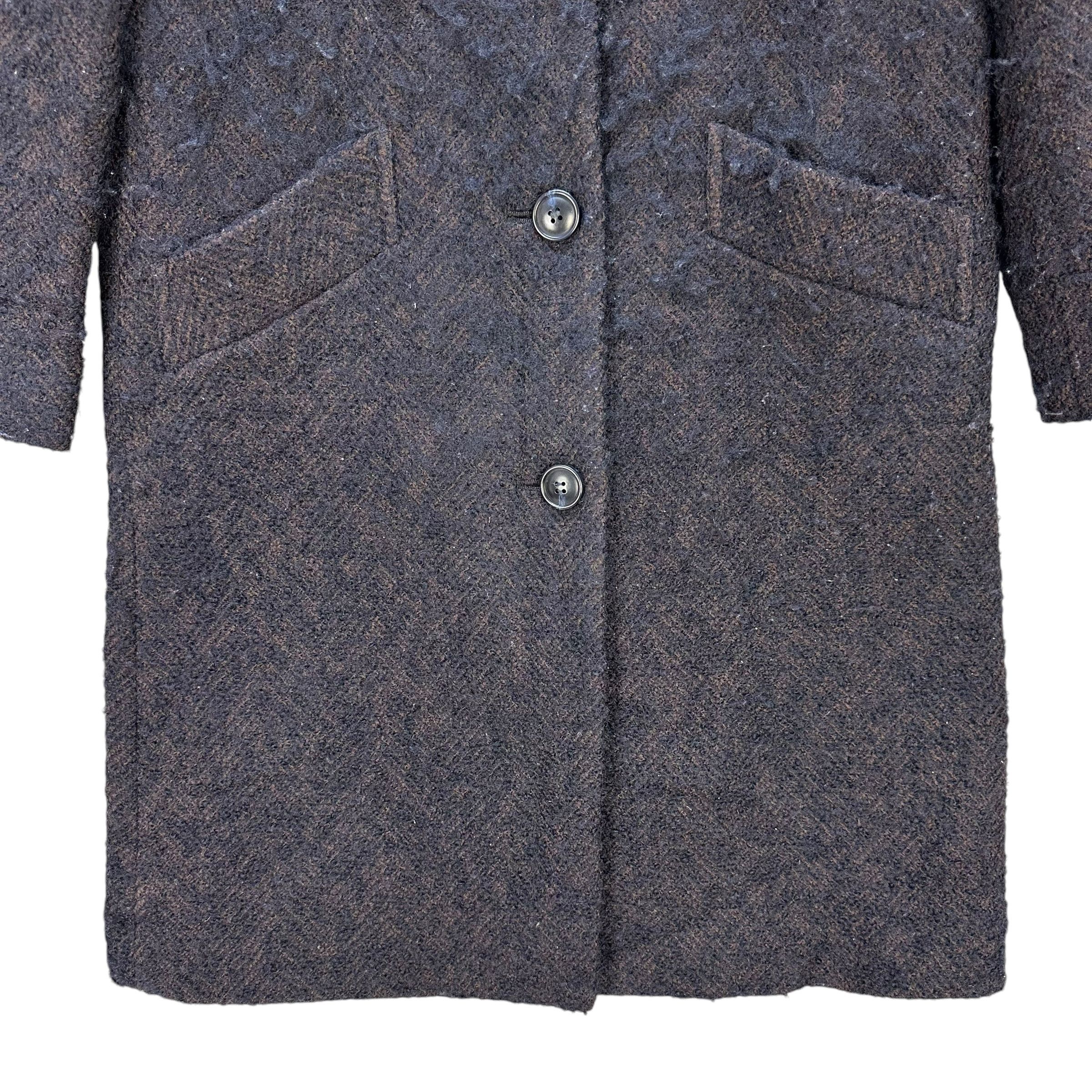 A.P.C. A.P.C Rue Madame Paris Wool Long Coat #A51-1183 Size S / US 4 / IT 40 - 3 Thumbnail
