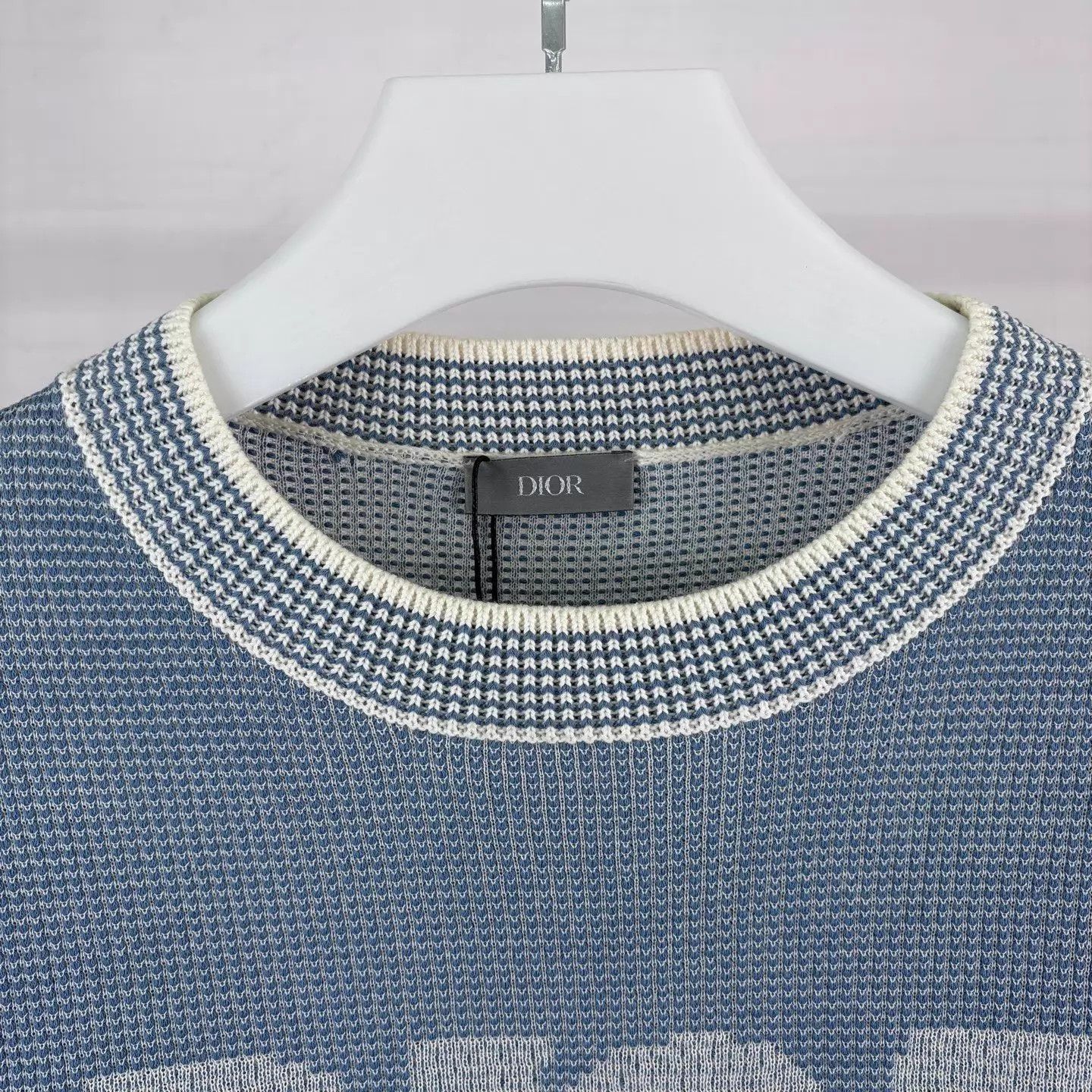 Dior Dior Logo Knit Tee M (Italy) Cotton Polyester New Size US M / EU 48-50 / 2 - 3 Thumbnail