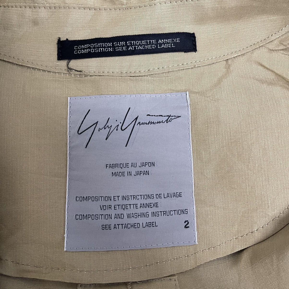 Japanese Brand Yohji Yamamoto Signature Hidden Button Jacket Size M / US 6-8 / IT 42-44 - 18 Thumbnail