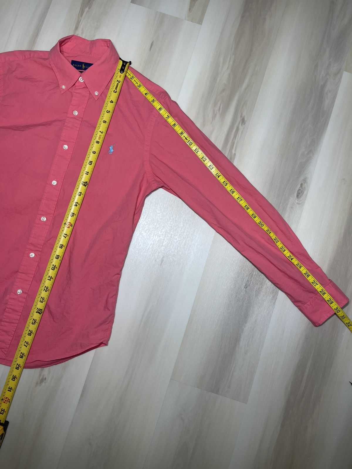 Polo Ralph Lauren Polo Ralph Lauren Slim Fit Twill Shirt Men’s Sz S Sunset Red Size US S / EU 44-46 / 1 - 5 Thumbnail