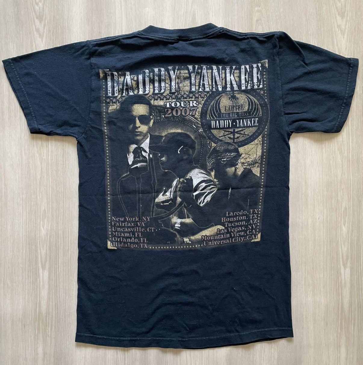 Vintage Vintage 2007 Daddy Yankee EL Cartel The Big Boss Tour Sz S Size US S / EU 44-46 / 1 - 4 Thumbnail