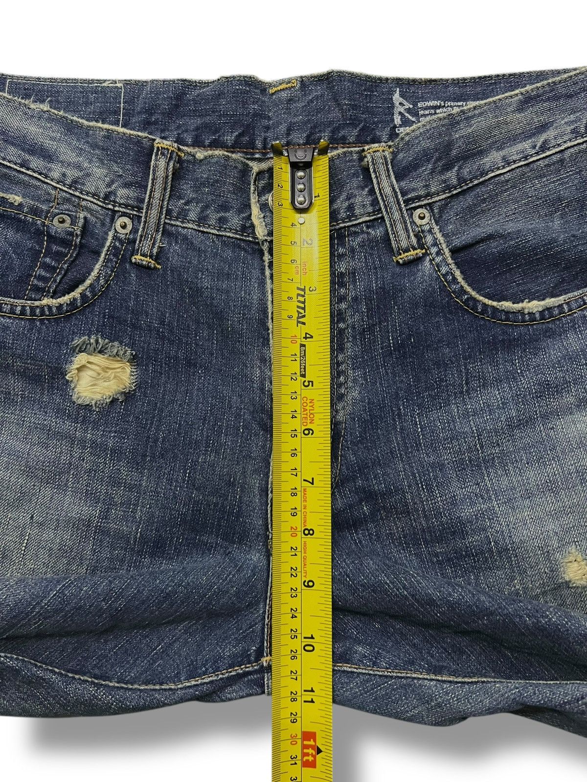 Edwin Vintage Edwin 503R Japan - Faded Wash, Distressed Denim Size US 34 / EU 50 - 16 Thumbnail