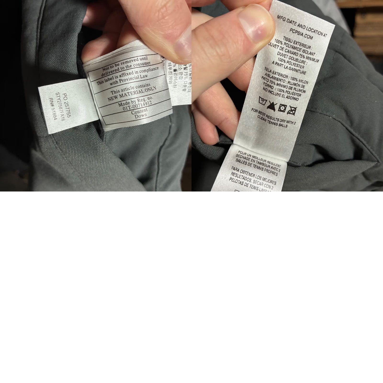 Patagonia Patagonia Vest Two Tone Puffer Down Chest Zip Stand-Up Collar XS Mens Brown Gray Two Tone Solid Pocket Logo Size US XS / EU 42 / 0 - 9 Thumbnail