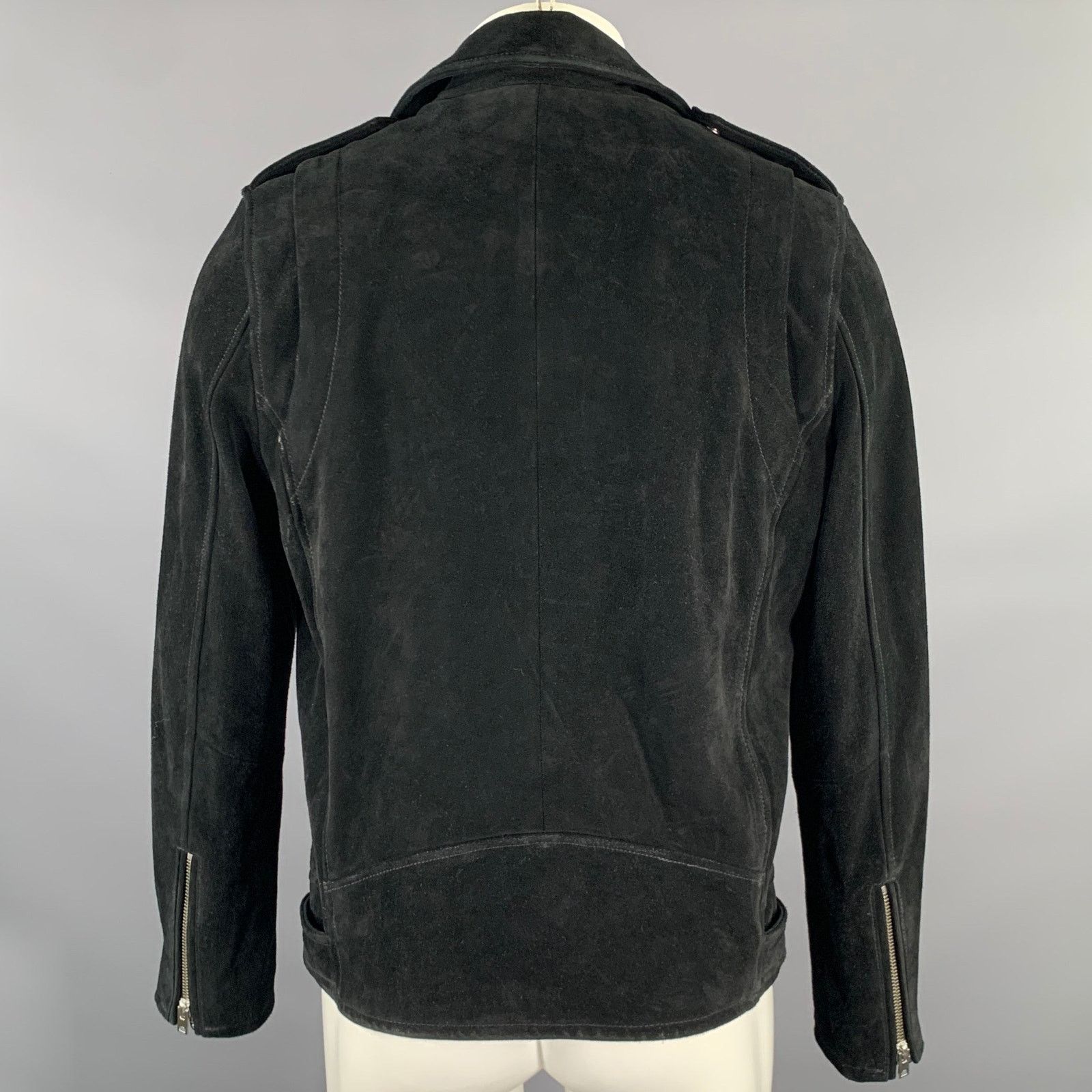 Iro IRO Size M Black Leather Motorcycle Jacket Size US M / EU 48-50 / 2 - 4 Thumbnail