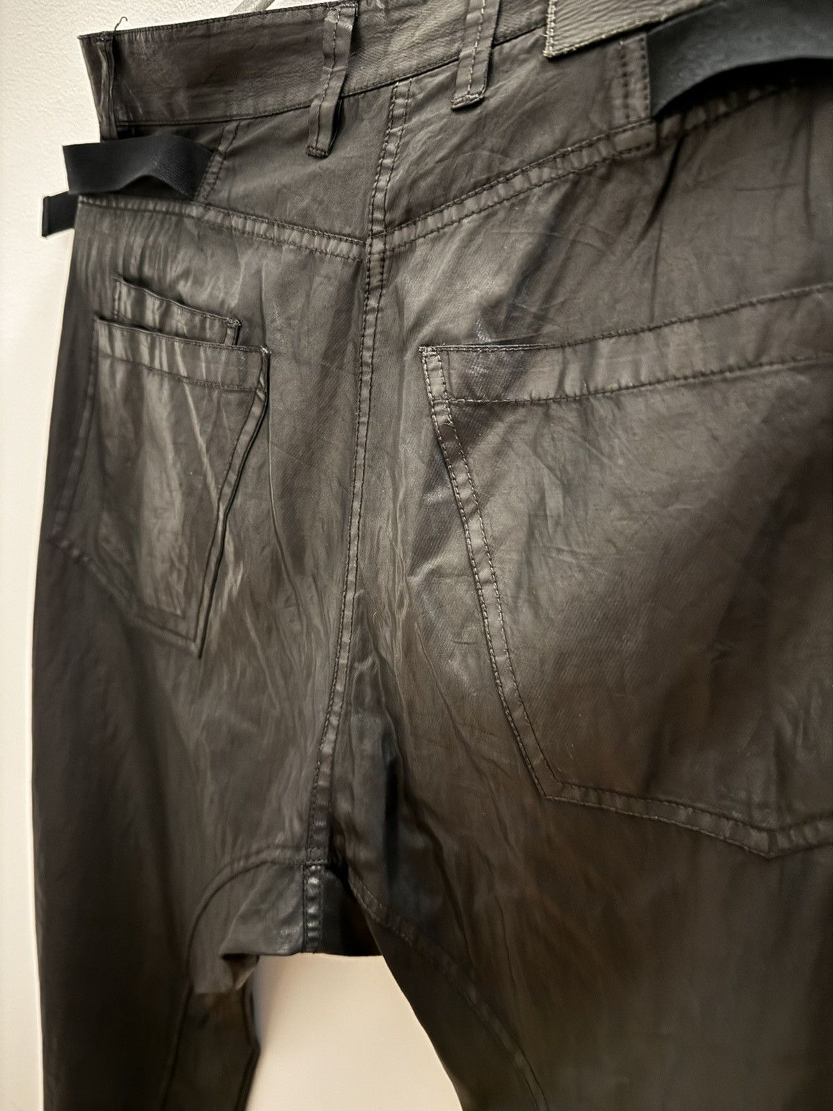 Helmut Lang × Vintage Helmut Lang Vintage wax cotton pants Size US 30 / EU 46 - 8 Thumbnail