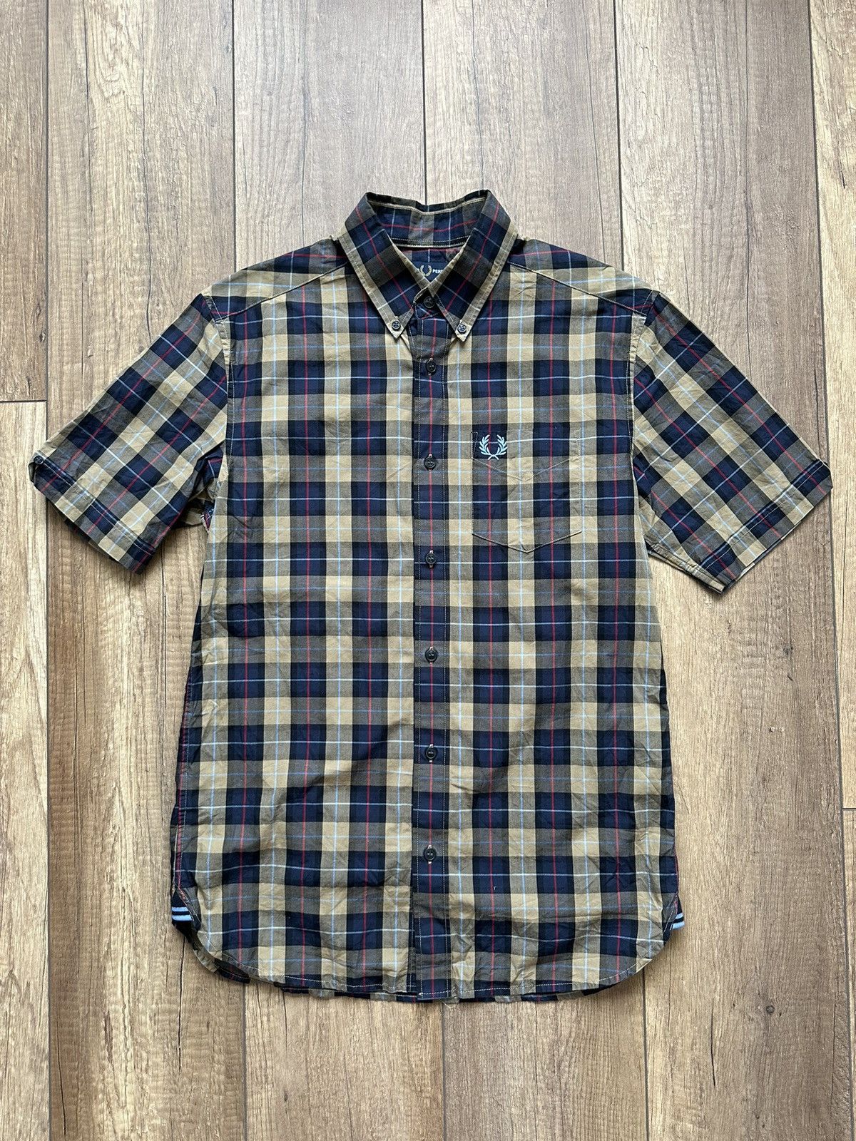 Fred Perry × Vintage Shirts Fred Perry short sleeve size S Size US S / EU 44-46 / 1 - 1 Thumbnail
