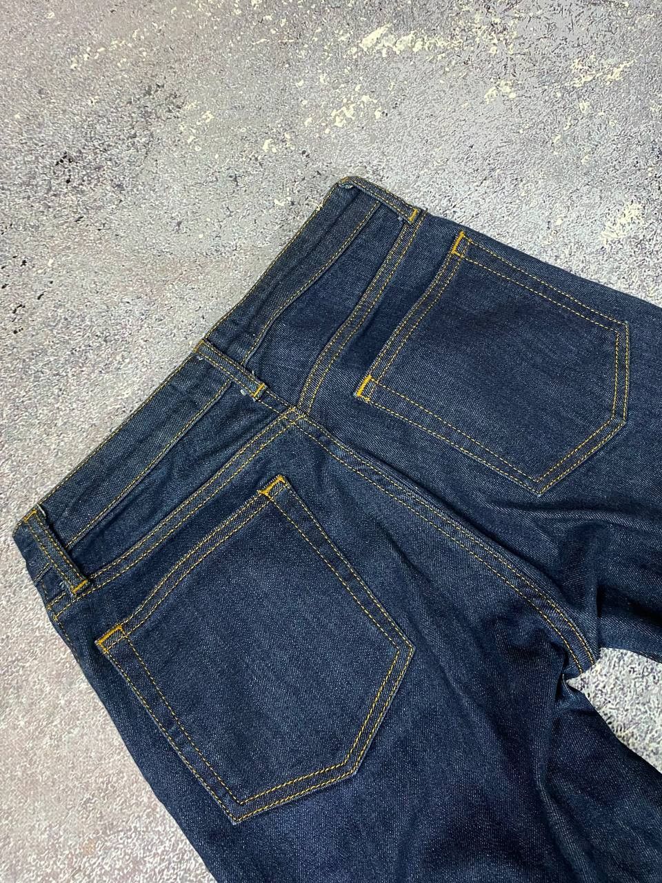Acne Studios × Hysteric Glamour Flex Dark Blue Acne Studios Long Denim Pants JEans Size 26" / US 2 / IT 38 - 3 Thumbnail