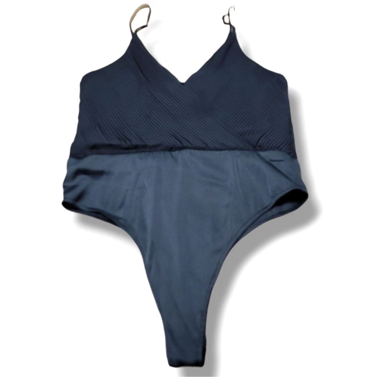 Zara Zara Suit Womens XL Black Bodysuit Size Sleeveless Accordion Pleats Size XL / US 12-14 / IT 48-50 - 5 Thumbnail