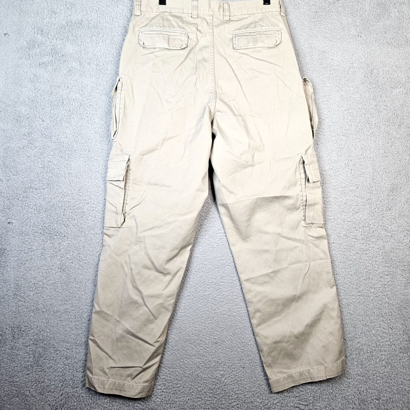 Gap GAP KHAKIS Pants Cargo Wide-Leg Size W35 L31 Beige Regular Mens Vintage No Size US 35 - 5 Thumbnail