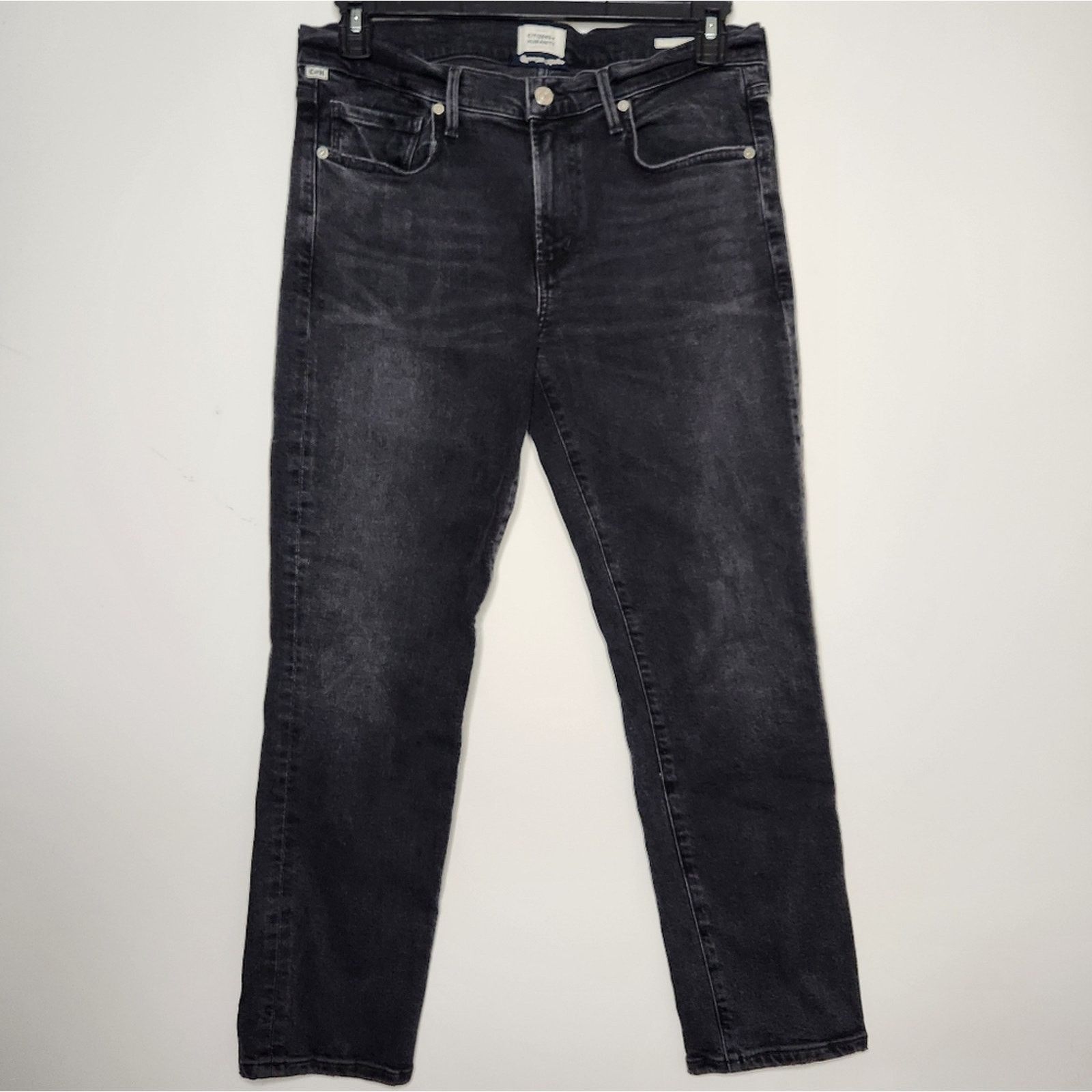 Citizens Of Humanity Citizens Of Humanity Ella Black Slim Crop Jeans Size 29 Size 29" - 2 Thumbnail