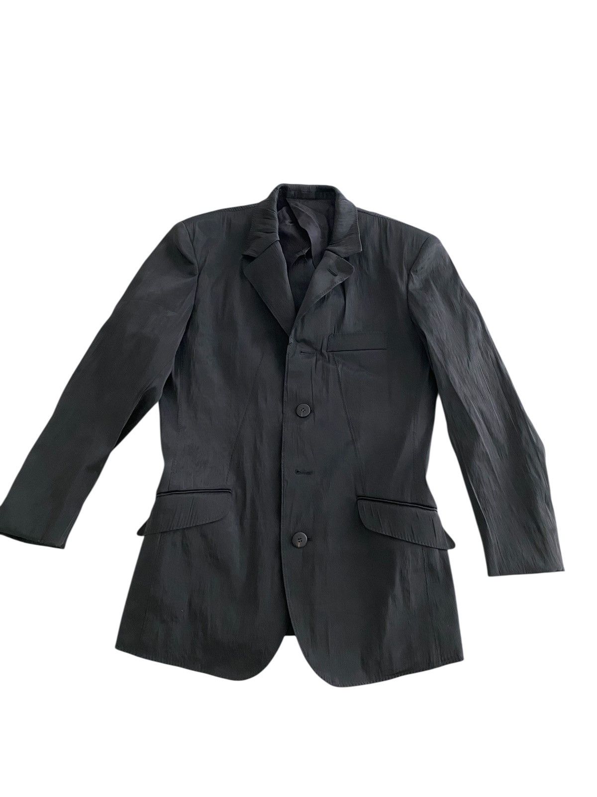 Issey Miyake × Japanese Brand × Yohji Yamamoto ISSEY MIYAKEE MEN Ball'oon PATCHWORK BLACK nice design Size US S / EU 44-46 / 1 - 2 Thumbnail