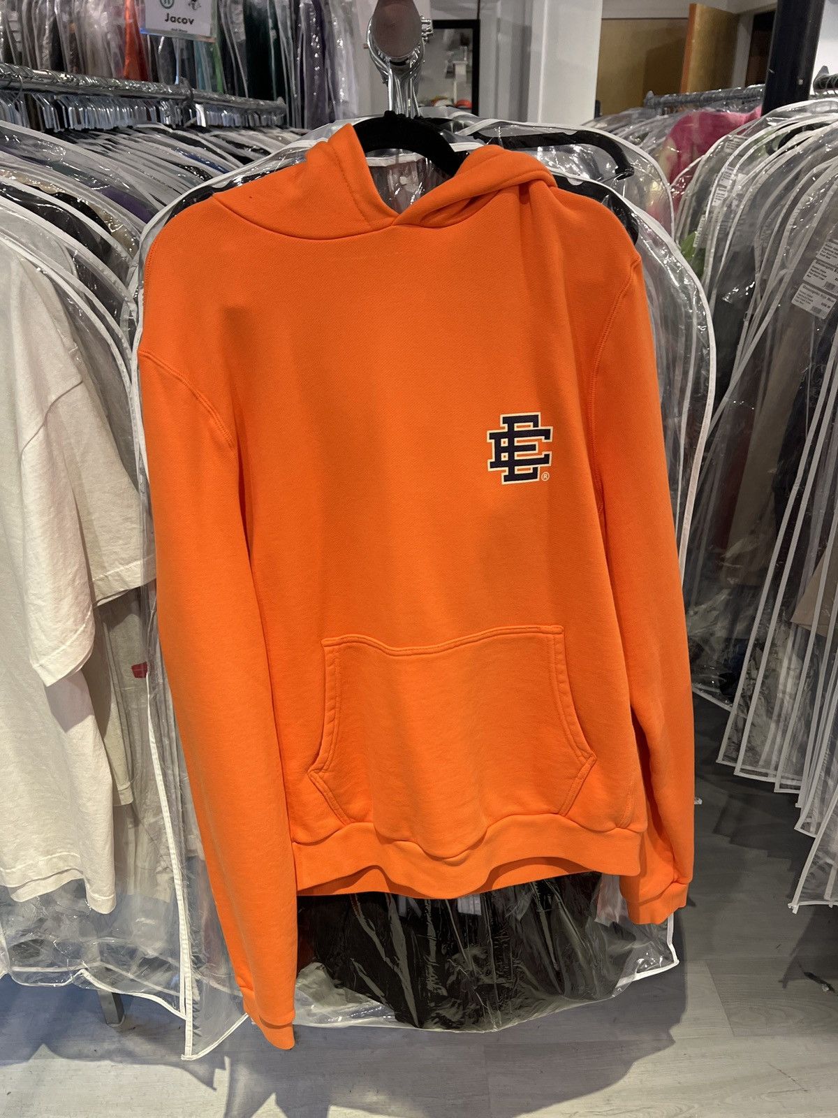 Eric Emanuel Eric Emanuel Hoodie Orange/Navy Size US L / EU 52-54 / 3 - 1 Thumbnail