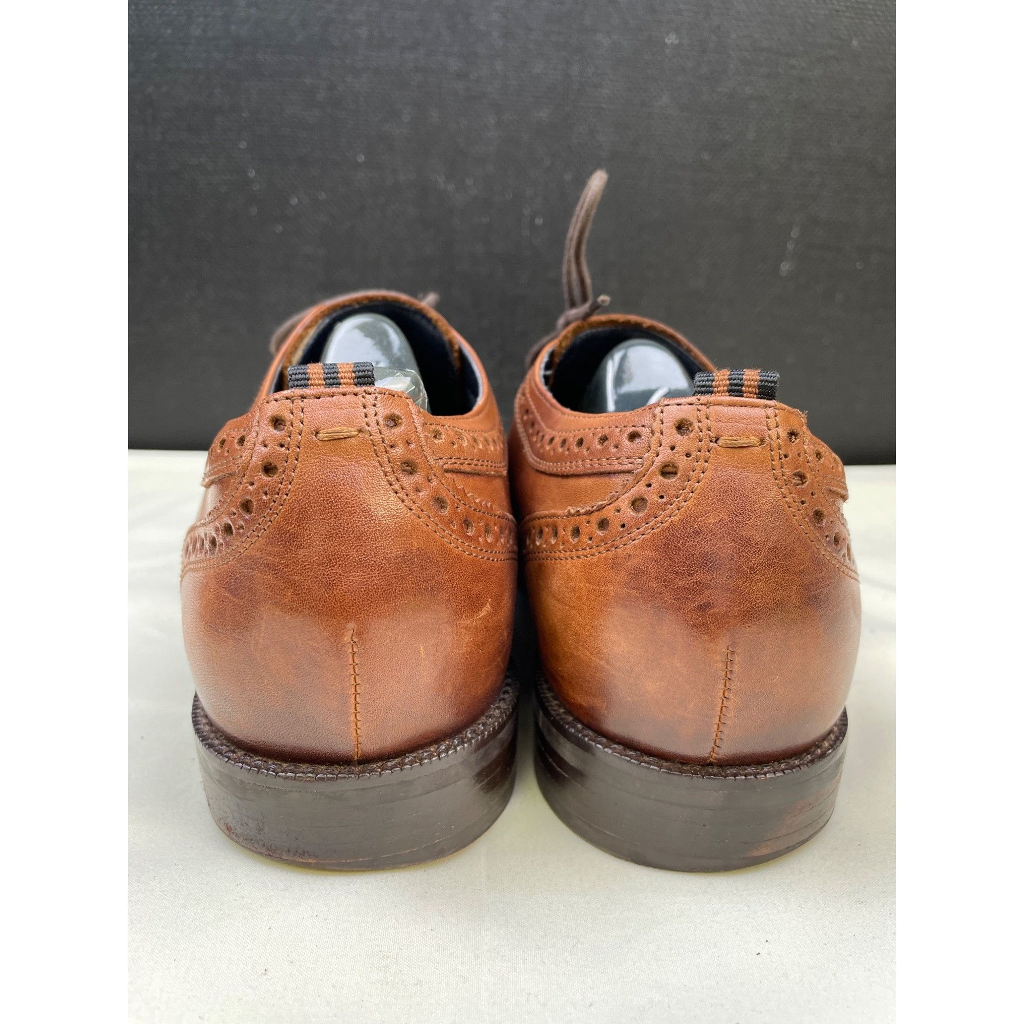 Cole Haan Cole Haan Men's Leather Light Brown Shoes Oxfords Size 7 SKU Size US 7 / EU 40 - 4 Thumbnail
