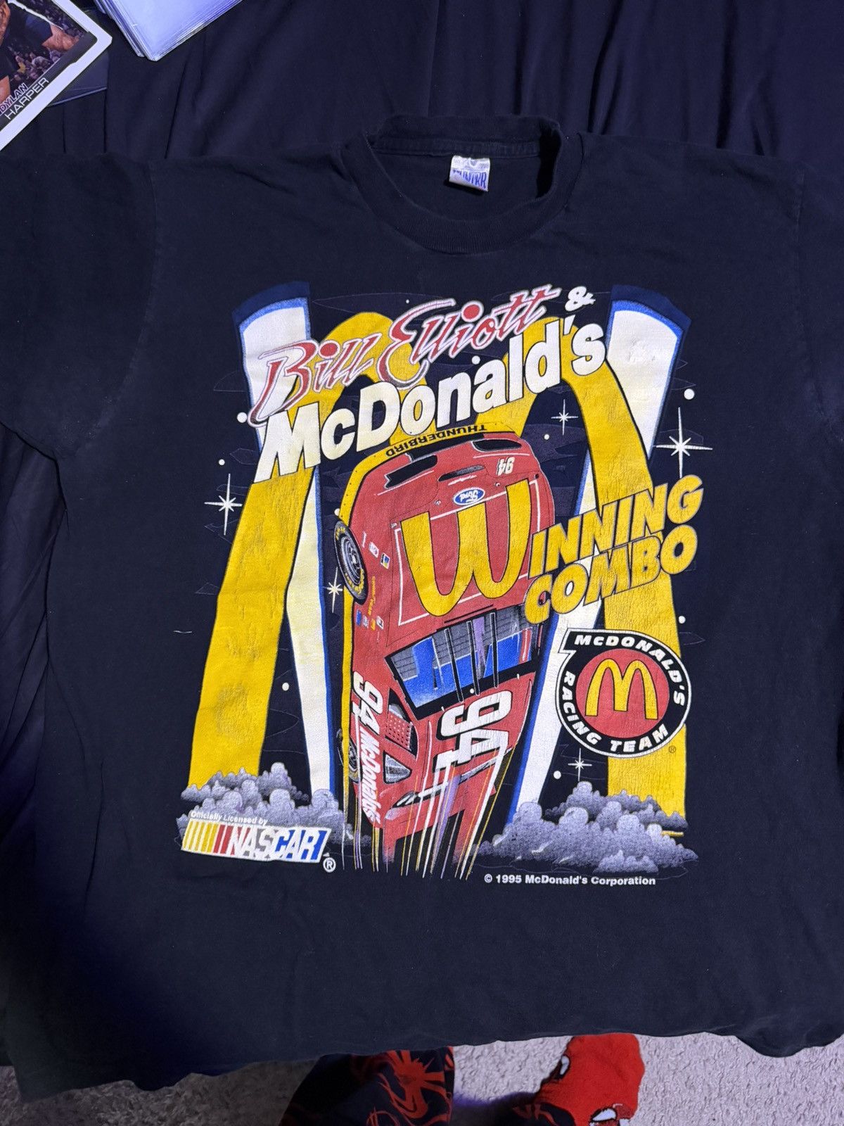 NASCAR VINTAGE NASCAR MCDONDALDS 1996 Size US XL / EU 56 / 4 - 1 Thumbnail