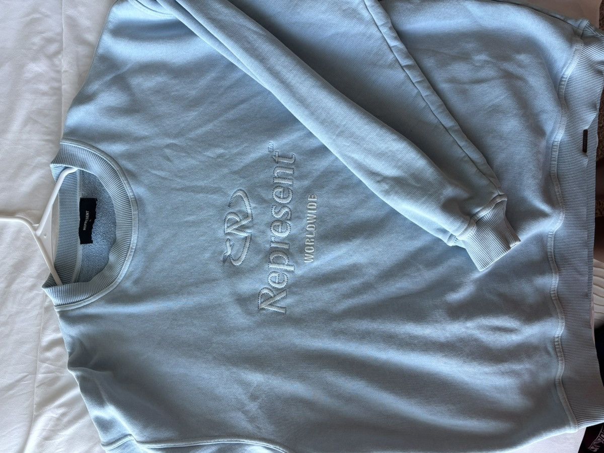 Represent Clo. Blue Represent Crewneck Size US XL / EU 56 / 4 - 1 Preview