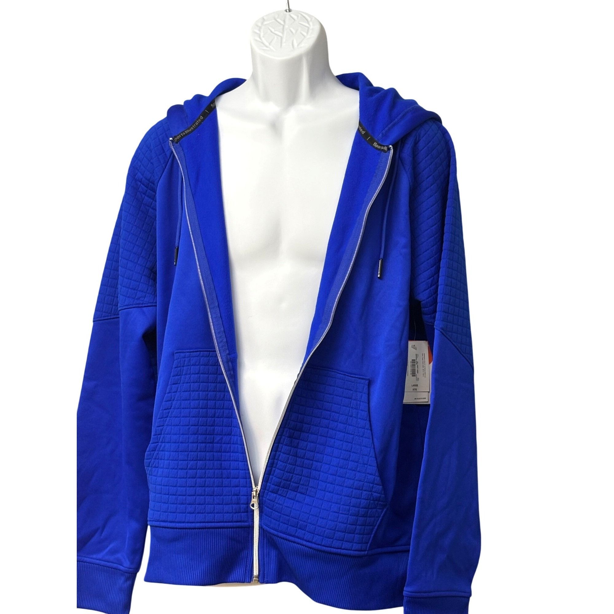 Other Sport Illustrated Men’s Hooded Athletic Jacket, Size L, Sapp Size US L / EU 52-54 / 3 - 2 Thumbnail
