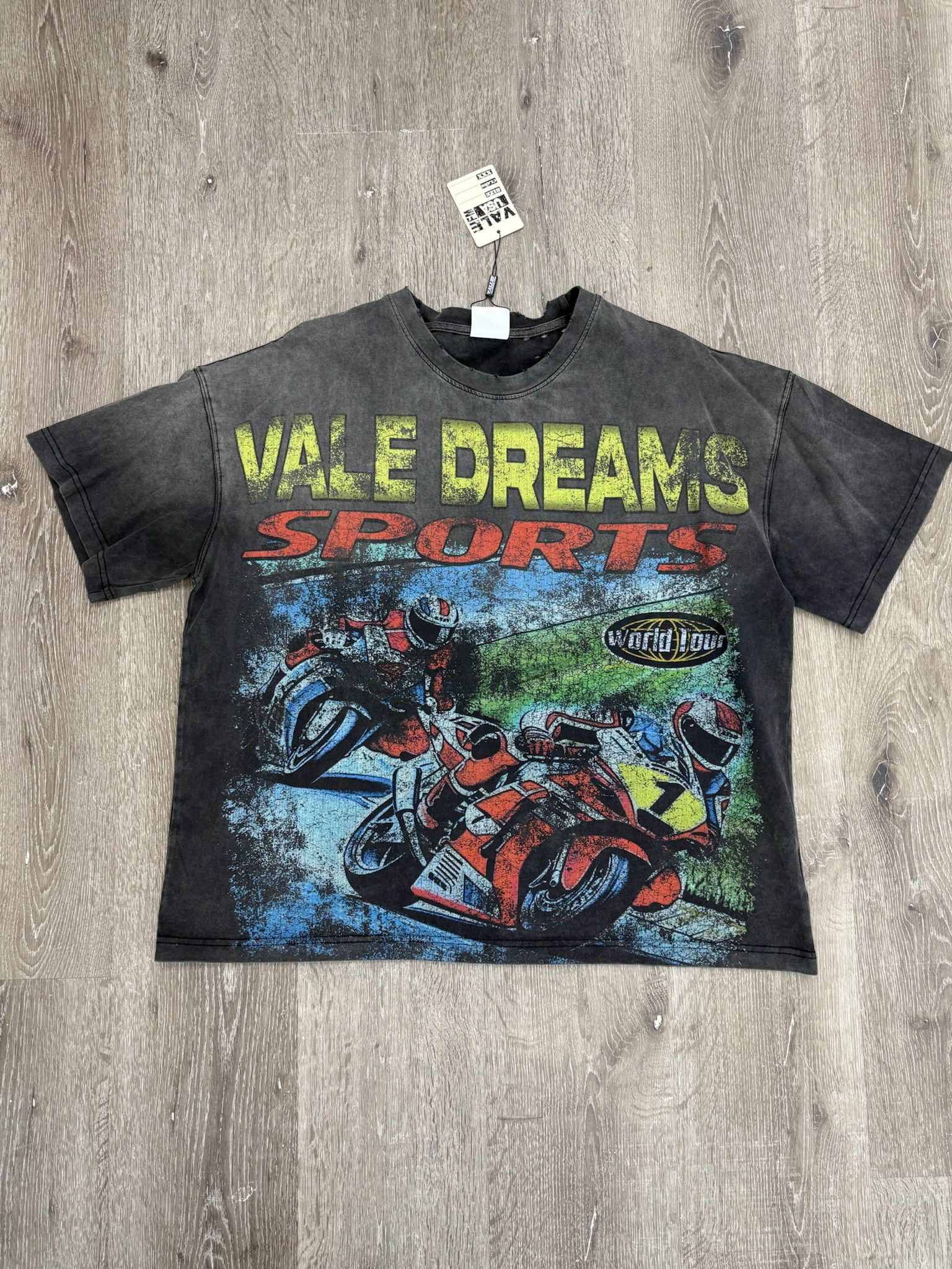 Vale Vale "Motocross" T-Shirt (Black) Size US L / EU 52-54 / 3 - 1 Thumbnail