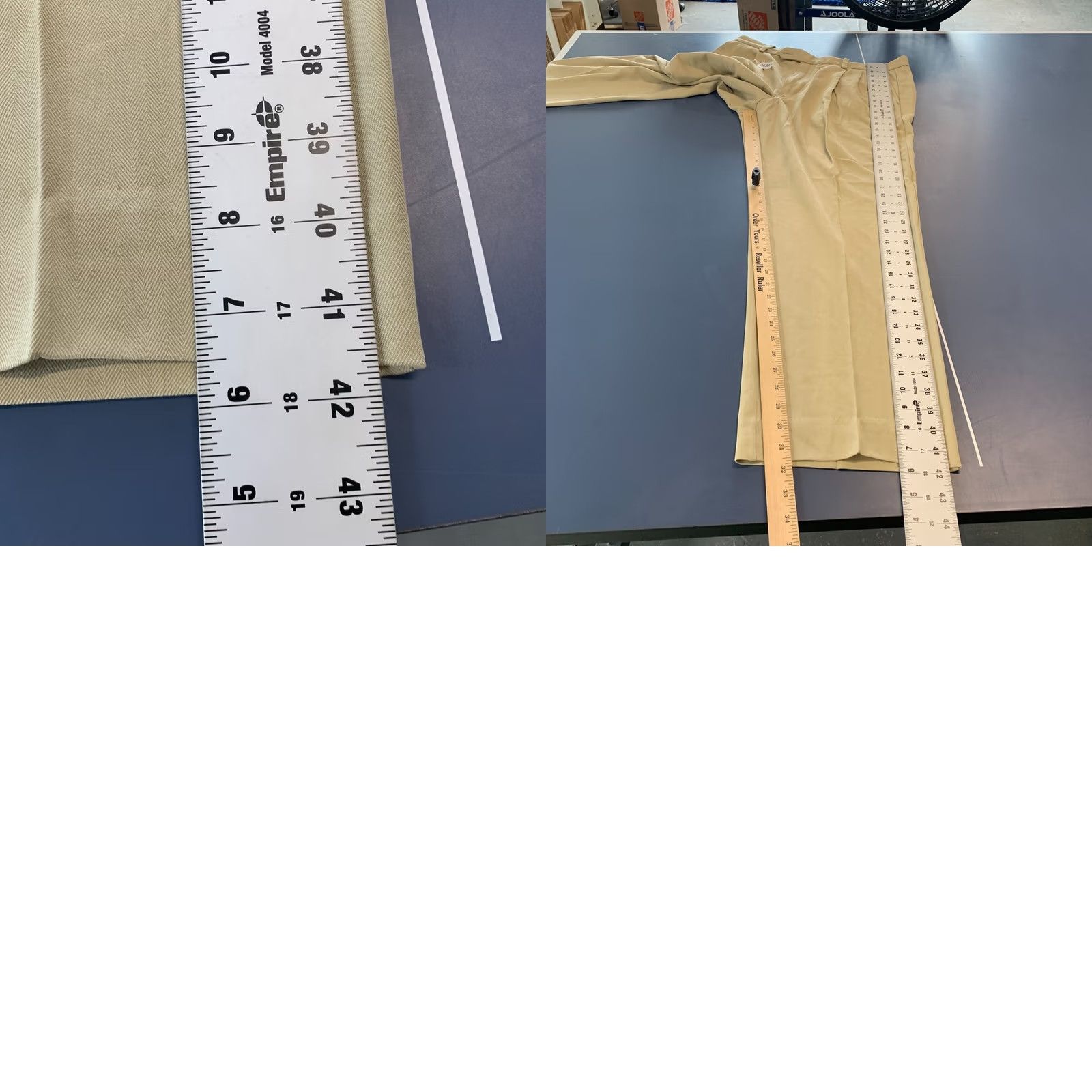 Tommy Bahama Tommy Bahama Silk Blend Dress Pants Mens Size 35x31.5 Beige Size US 35 - 10 Thumbnail
